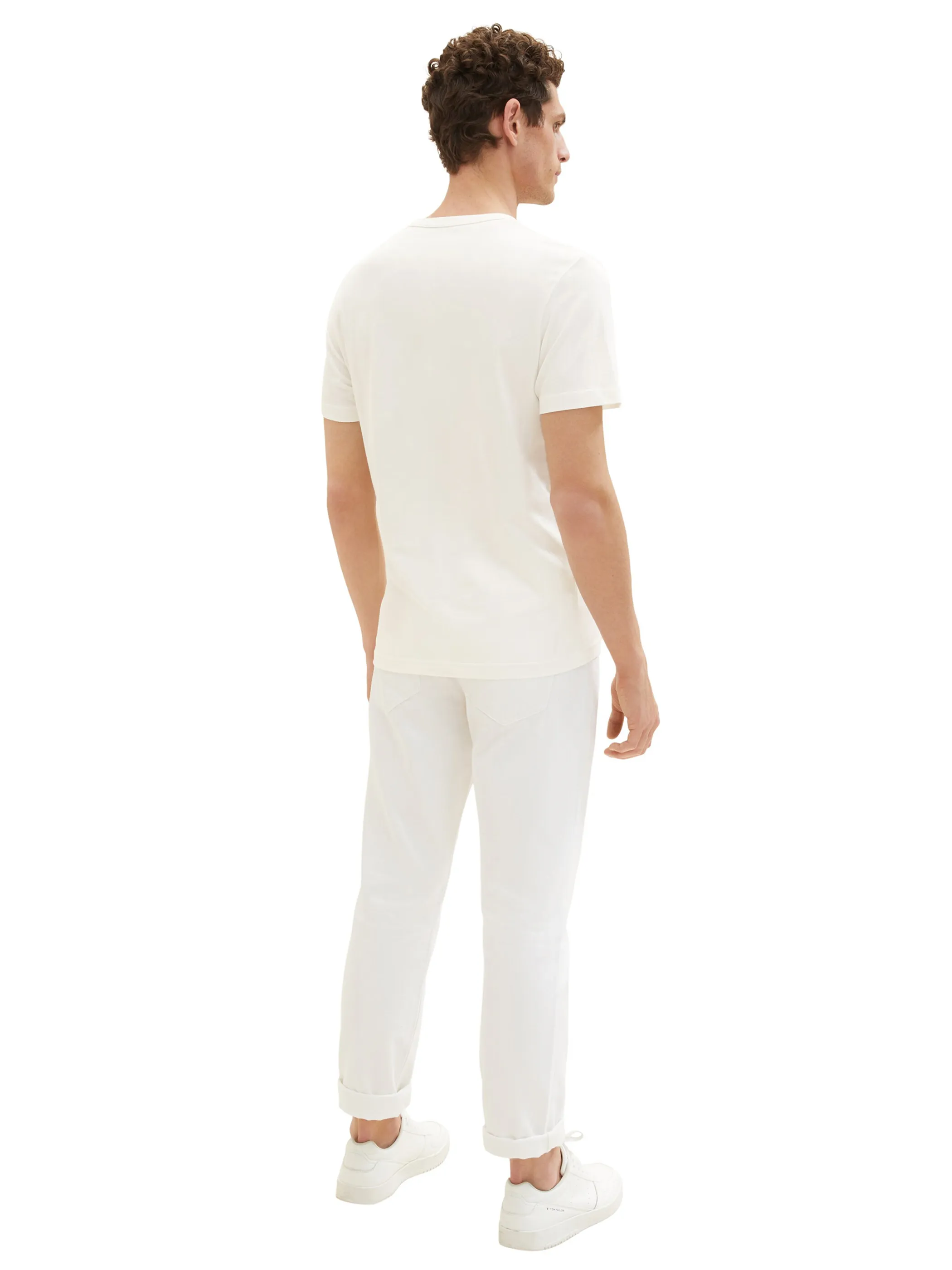 Tom Tailor 1036426 wording logo print t-shirt Weiß 880537 10332 2 Tom Tailor 1036426 wording logo print t-shirt Weiß 880537 10332 2