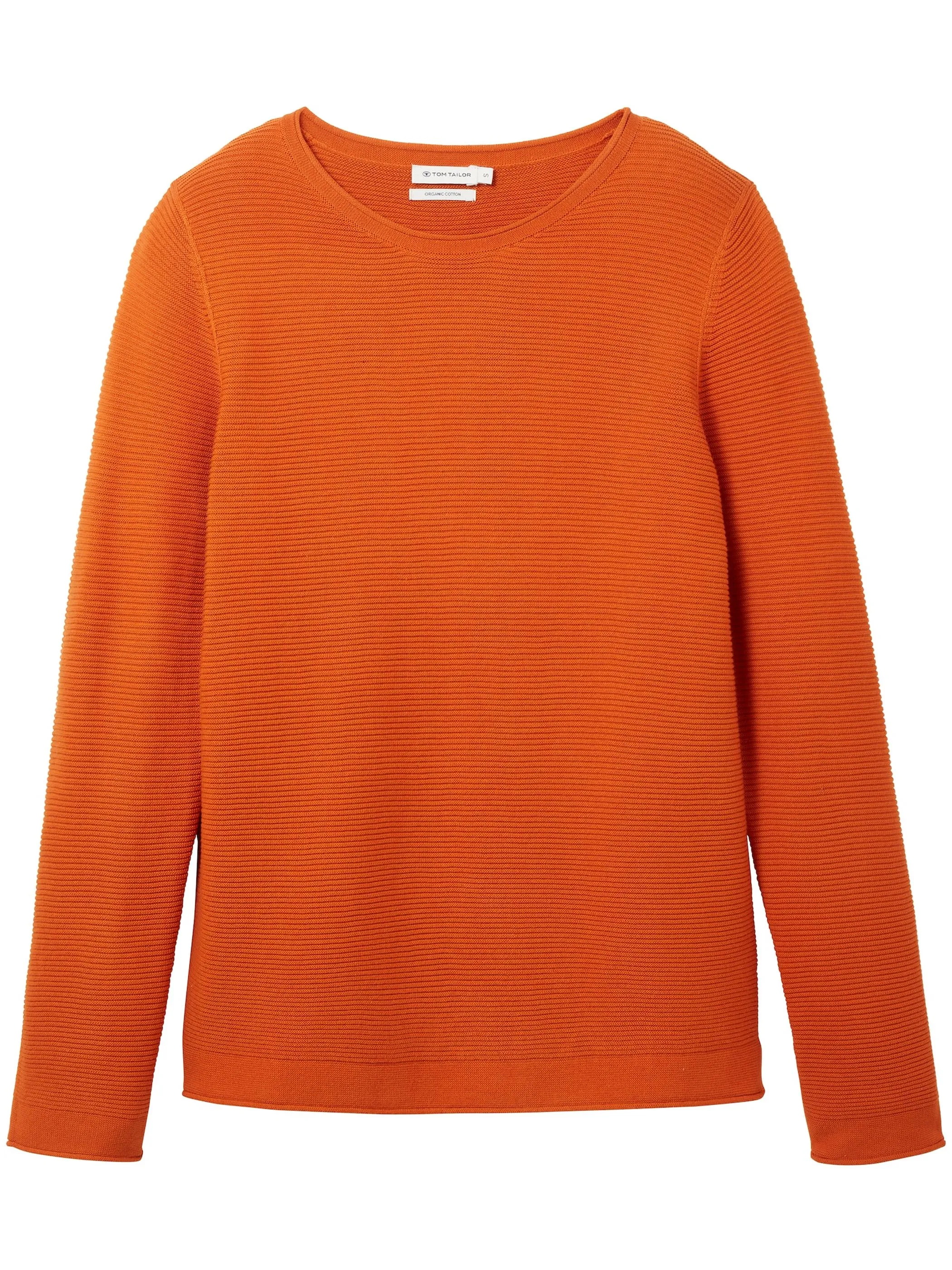 Tom Tailor 1016350 NOS sweater new ottoma Orange 827729 19772 1