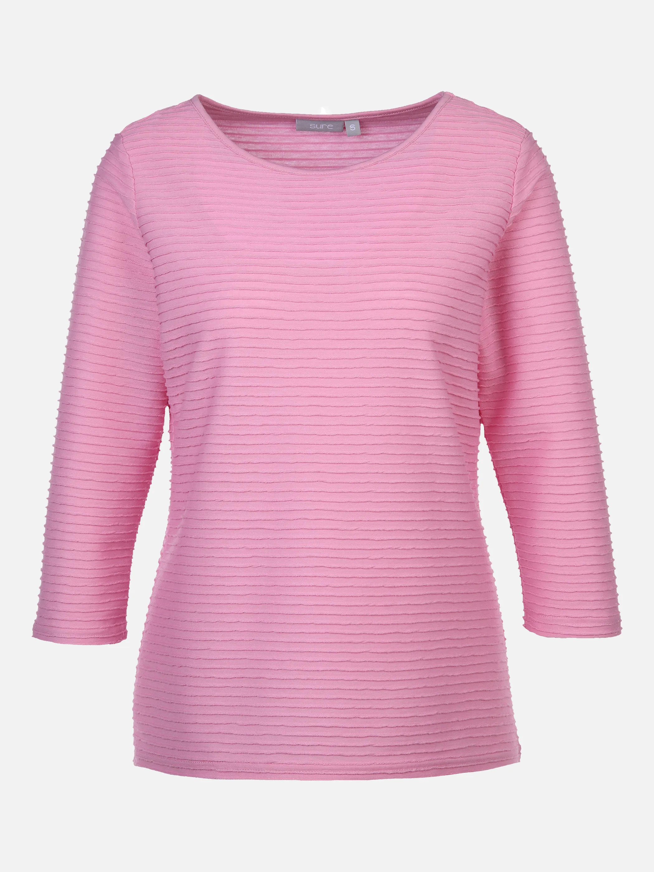 Sure Da-Struktur-Shirt 3/4 Arm Rosa 876274 ROSA 1