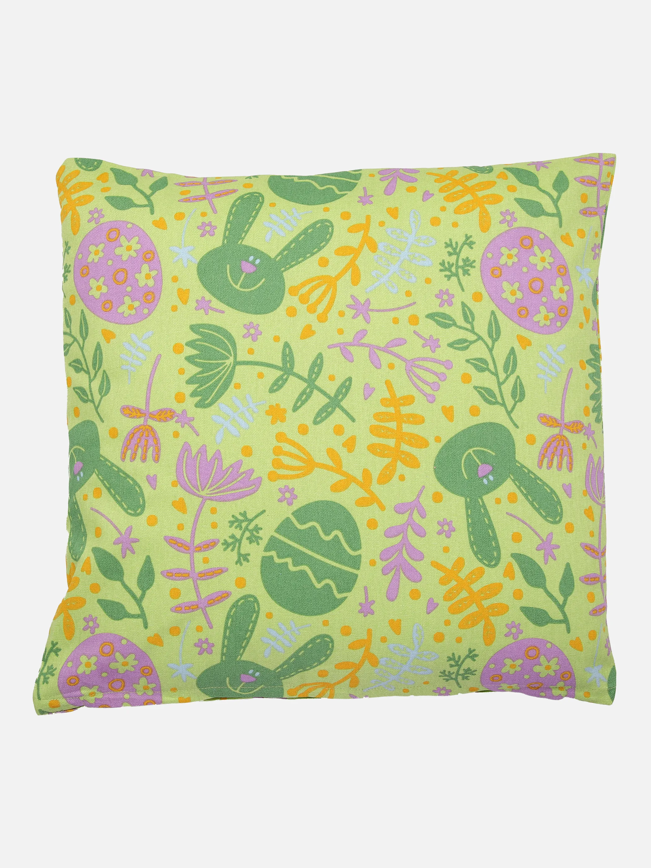 Ostern Deko Kissen 45x45cm AOP Hasen Grün 853707 LIGHT GREE 2 Ostern Deko Kissen 45x45cm AOP Hasen Grün 853707 LIGHT GREE 2