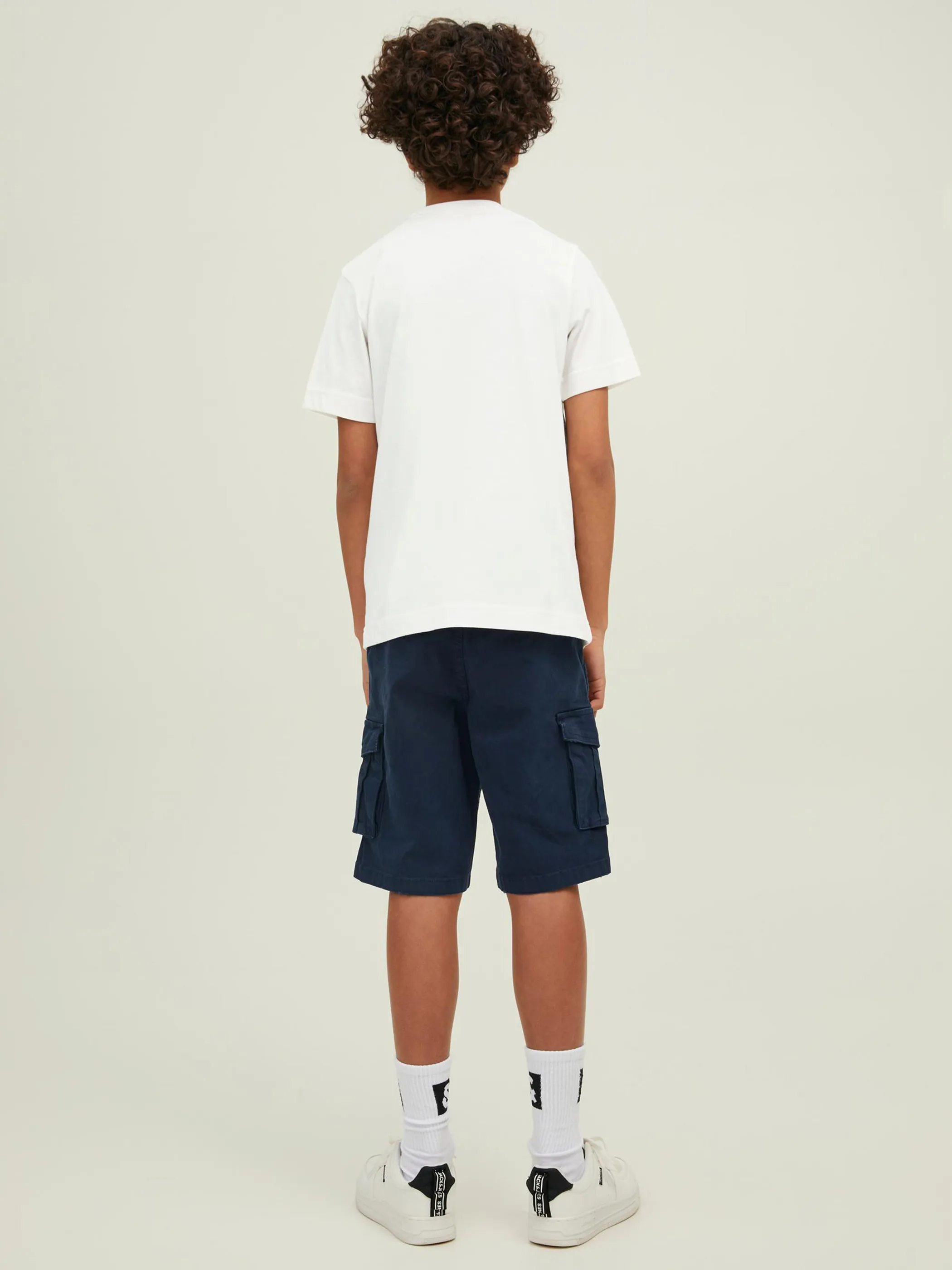 Jack&Jones Junior 12209931 JORBREEZY BRANDING TE Weiß 863520 177642 2