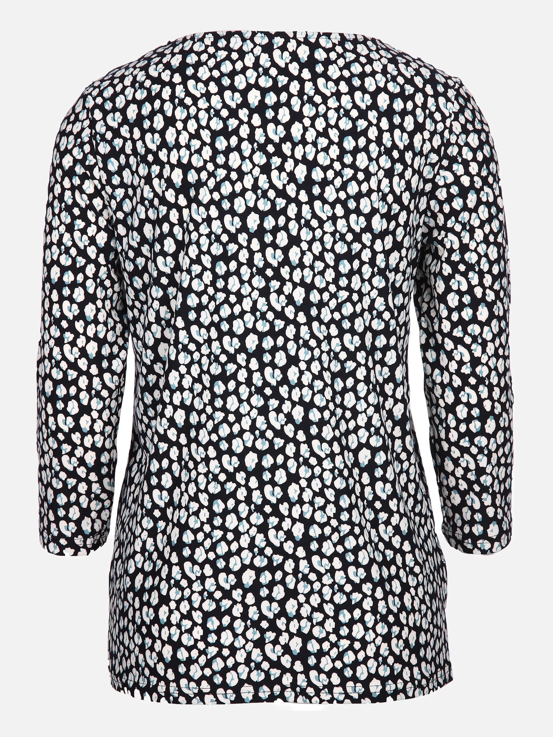 Sure Da-Alloverdruck-Shirt 3/4 Arm Blau 850941 3NAVY FLO 2 Sure Da-Alloverdruck-Shirt 3/4 Arm Blau 850941 3NAVY FLO 2