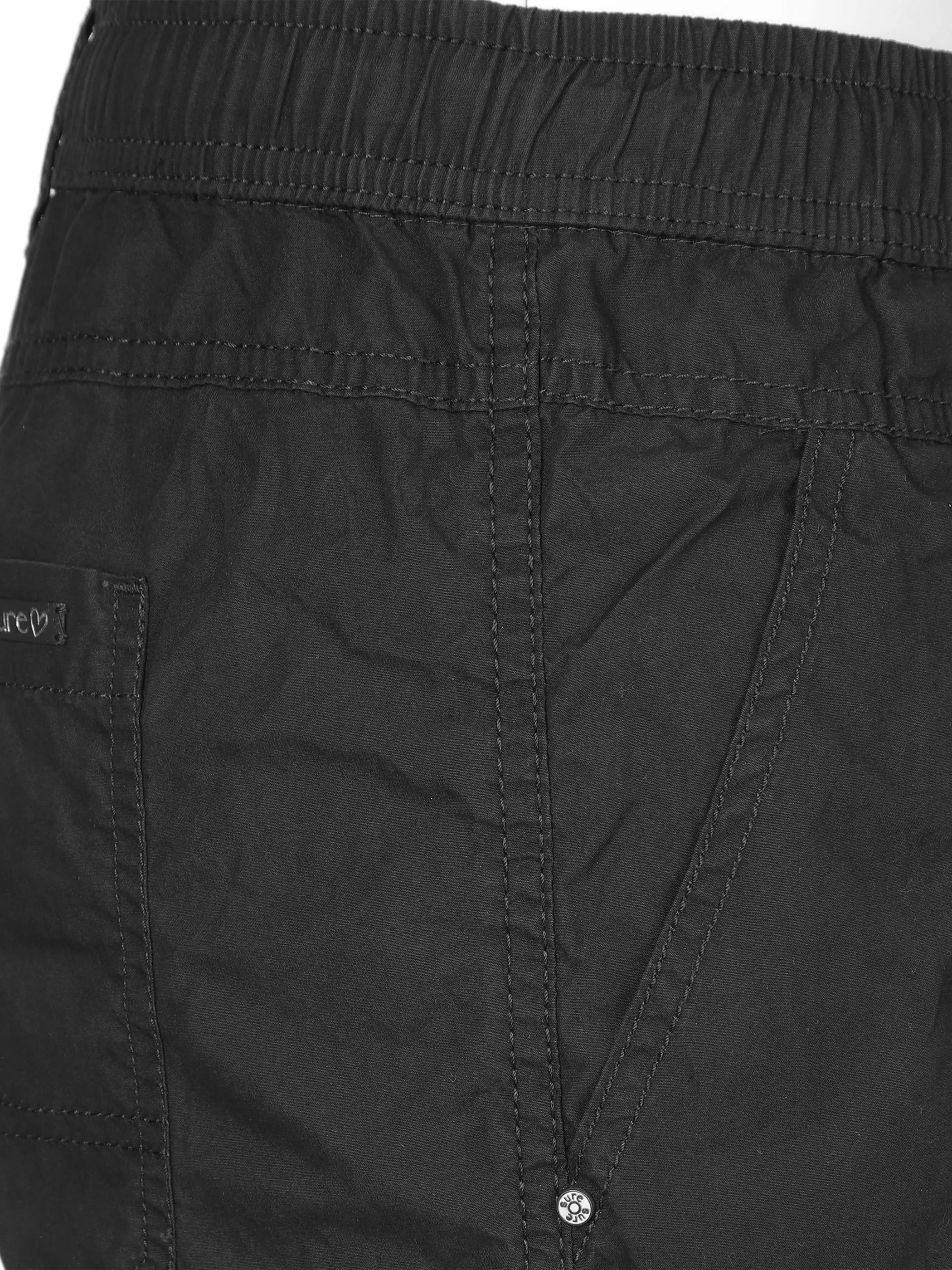 Sure Da-Papertouchhose m. 7/8 Länge Schwarz 873815 SCHWARZ 4 Sure Da-Papertouchhose m. 7/8 Länge Schwarz 873815 SCHWARZ 4