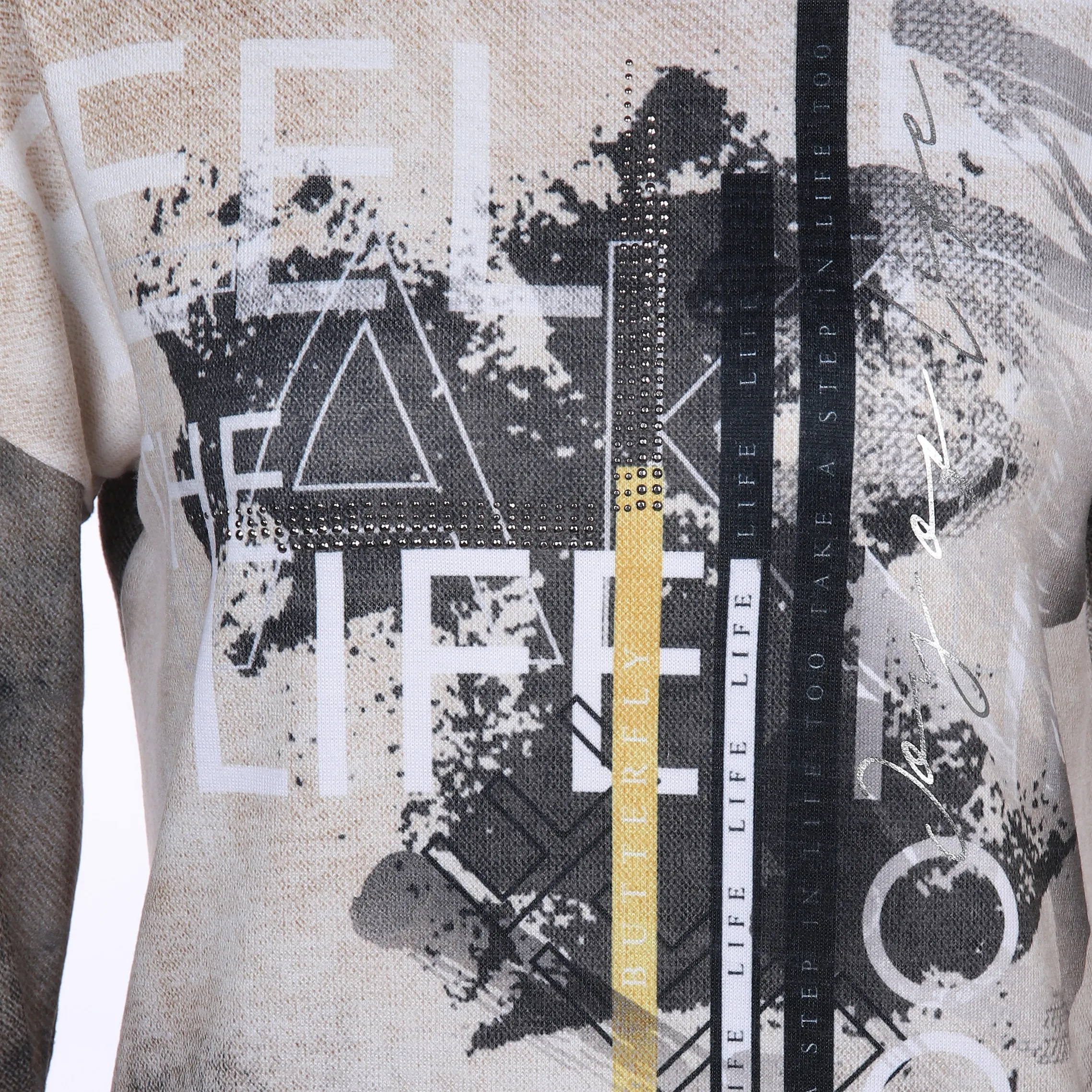Sure Da-Flauschshirt m. Alloverprin Braun 886338 TAUPE GEM 3 Sure Da-Flauschshirt m. Alloverprin Braun 886338 TAUPE GEM 3