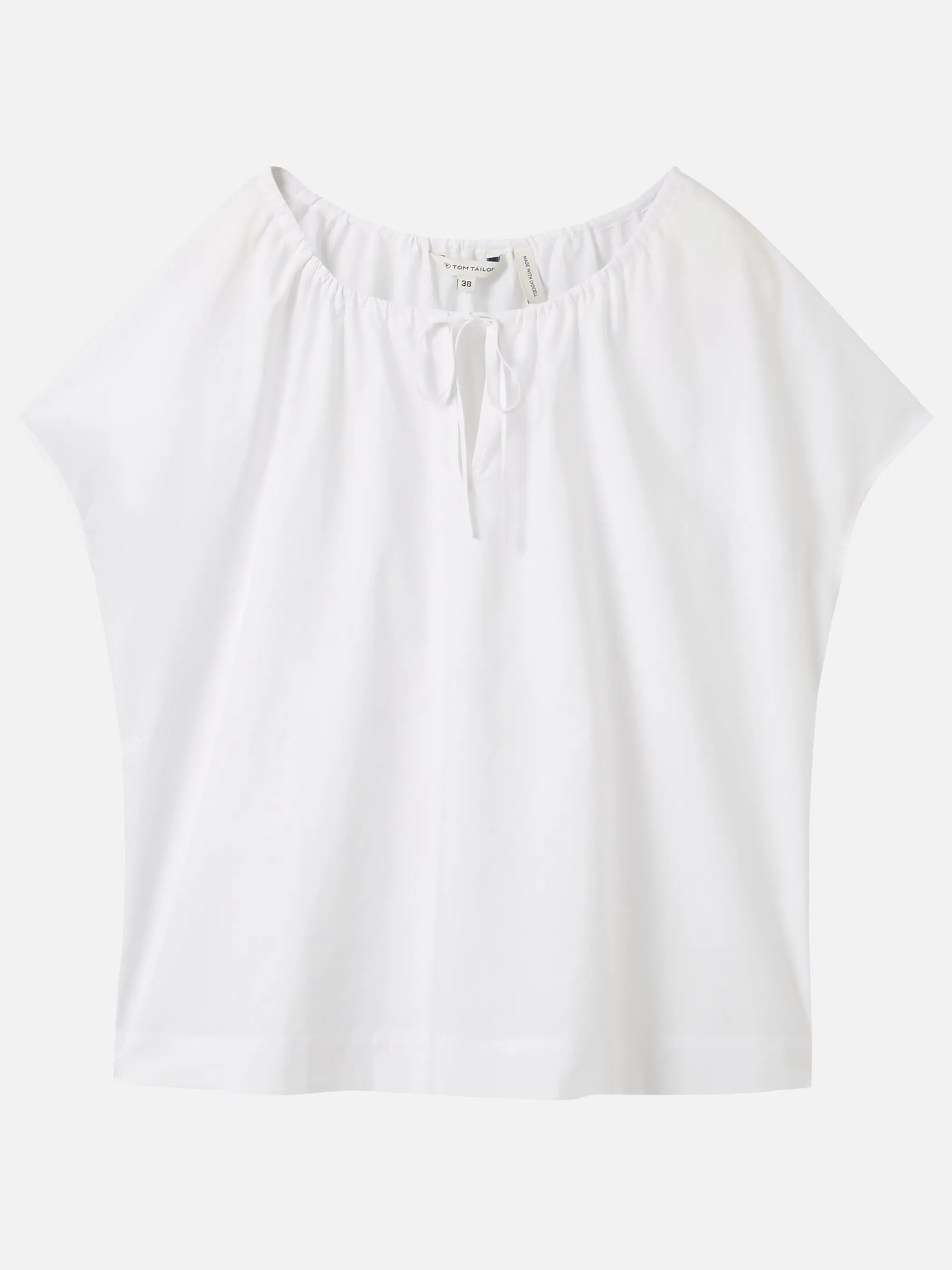Tom Tailor 1040322 feminine solid blouse Weiß 890603 20000 1