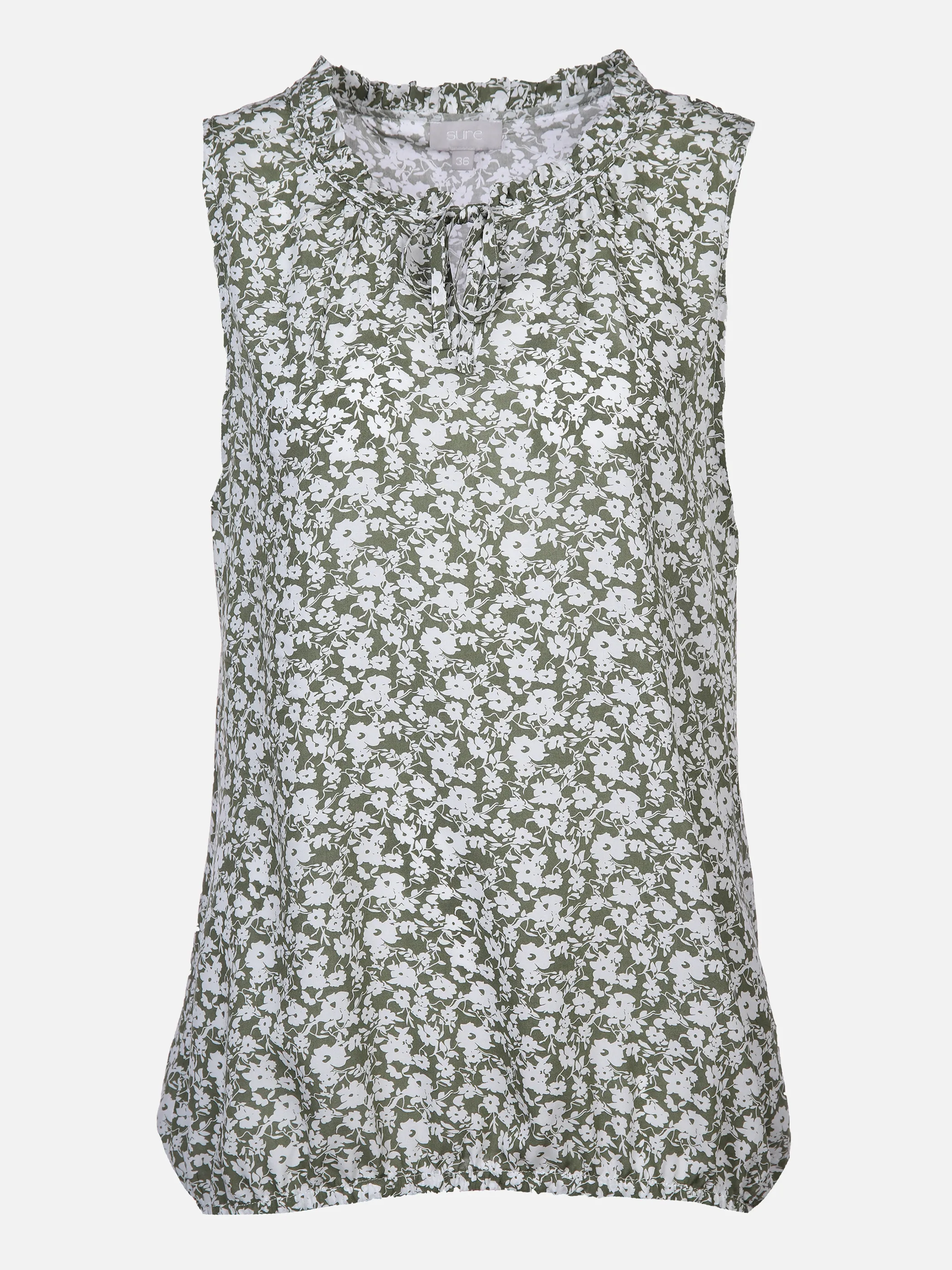 Sure Da-Blusentop m. Alloverprint Grün 865202 OLIVE BLUM 1 Sure Da-Blusentop m. Alloverprint Grün 865202 OLIVE BLUM 1