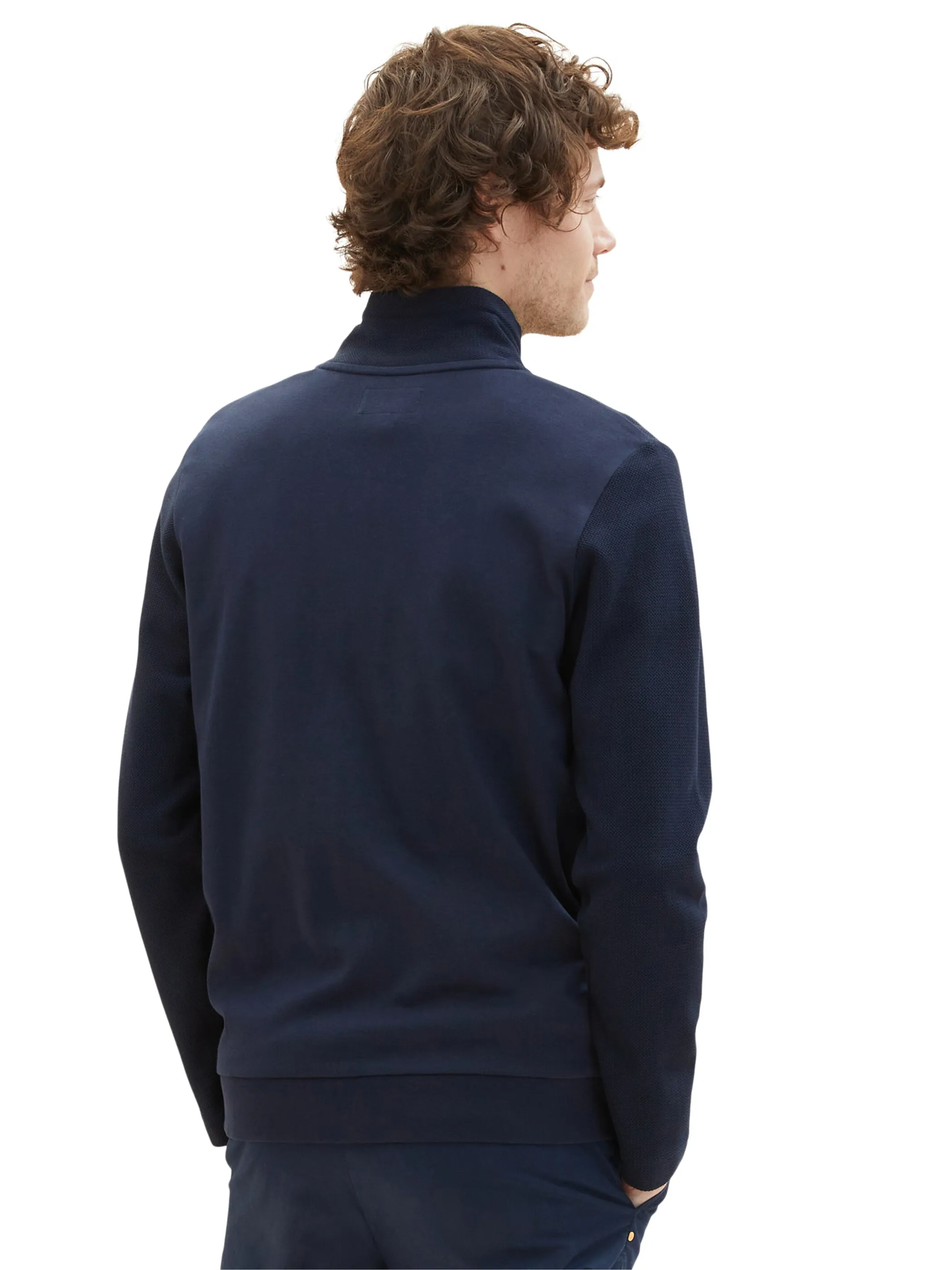 Tom Tailor 1036348 structured t-shirt jacket Blau 880540 10668 2 Tom Tailor 1036348 structured t-shirt jacket Blau 880540 10668 2