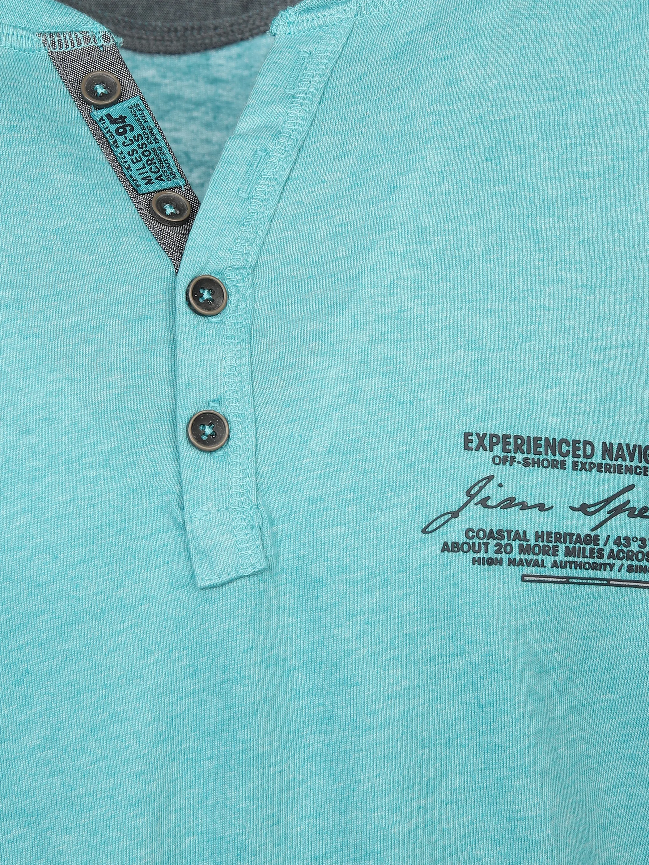 Jim Spencer He. Henleyshirt 1/2 Arm print Türkis 876041 TÜRKIS 3 Jim Spencer He. Henleyshirt 1/2 Arm print Türkis 876041 TÜRKIS 3