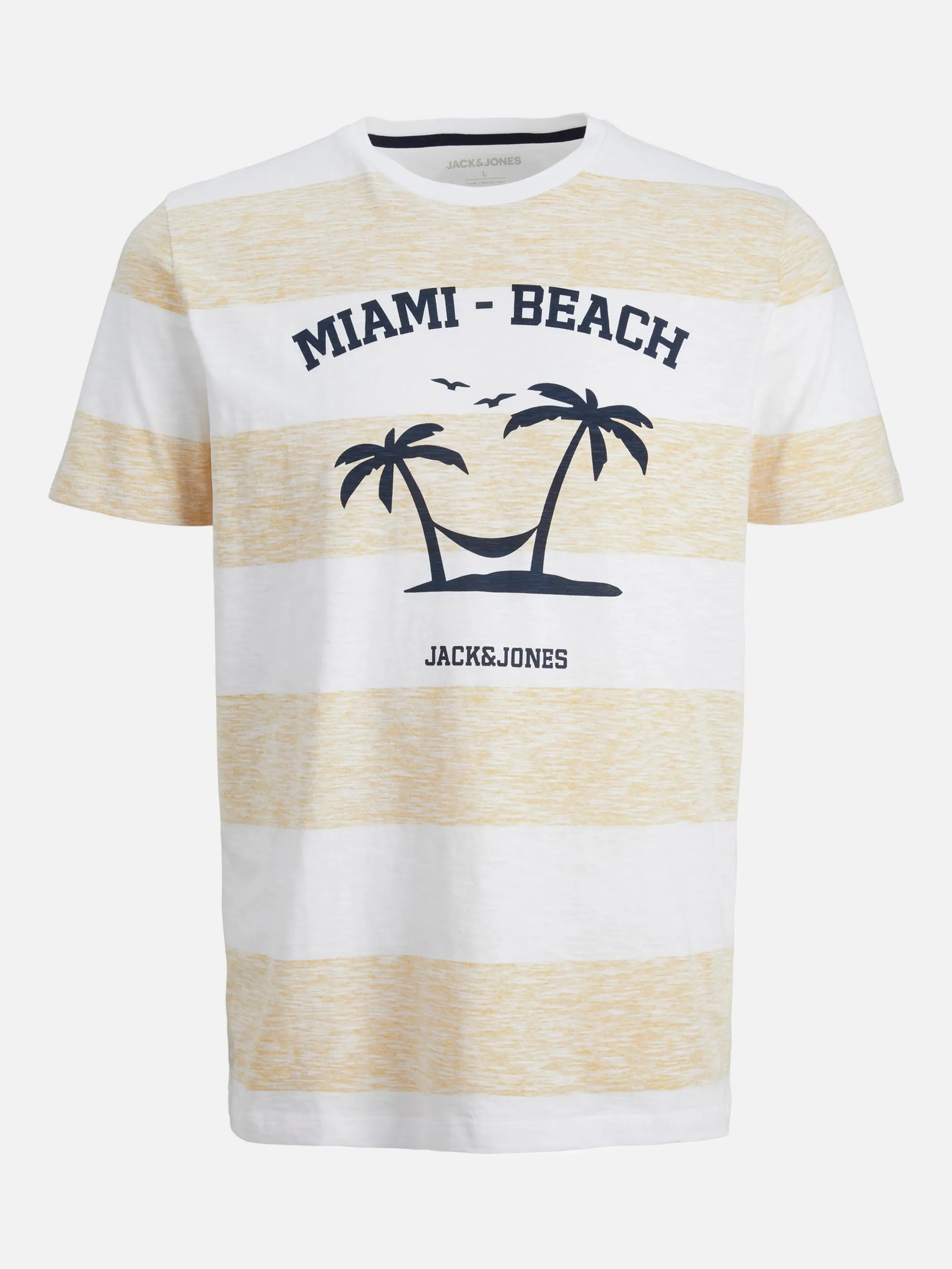 Jack&Jones Junior 12224222 JJSUMMER STRIPE TEE S Gelb 873459 176798 1