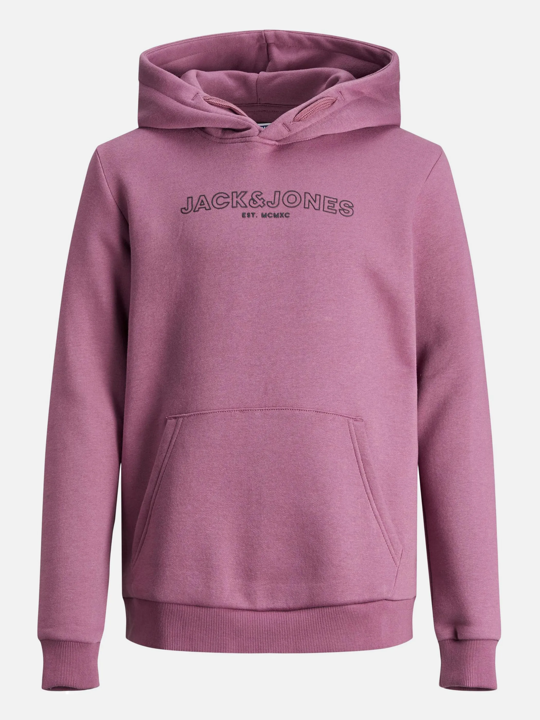 Jack&Jones Junior 12192453 JJBANK SWEAT HOOD JR Rot 856114 177087 1