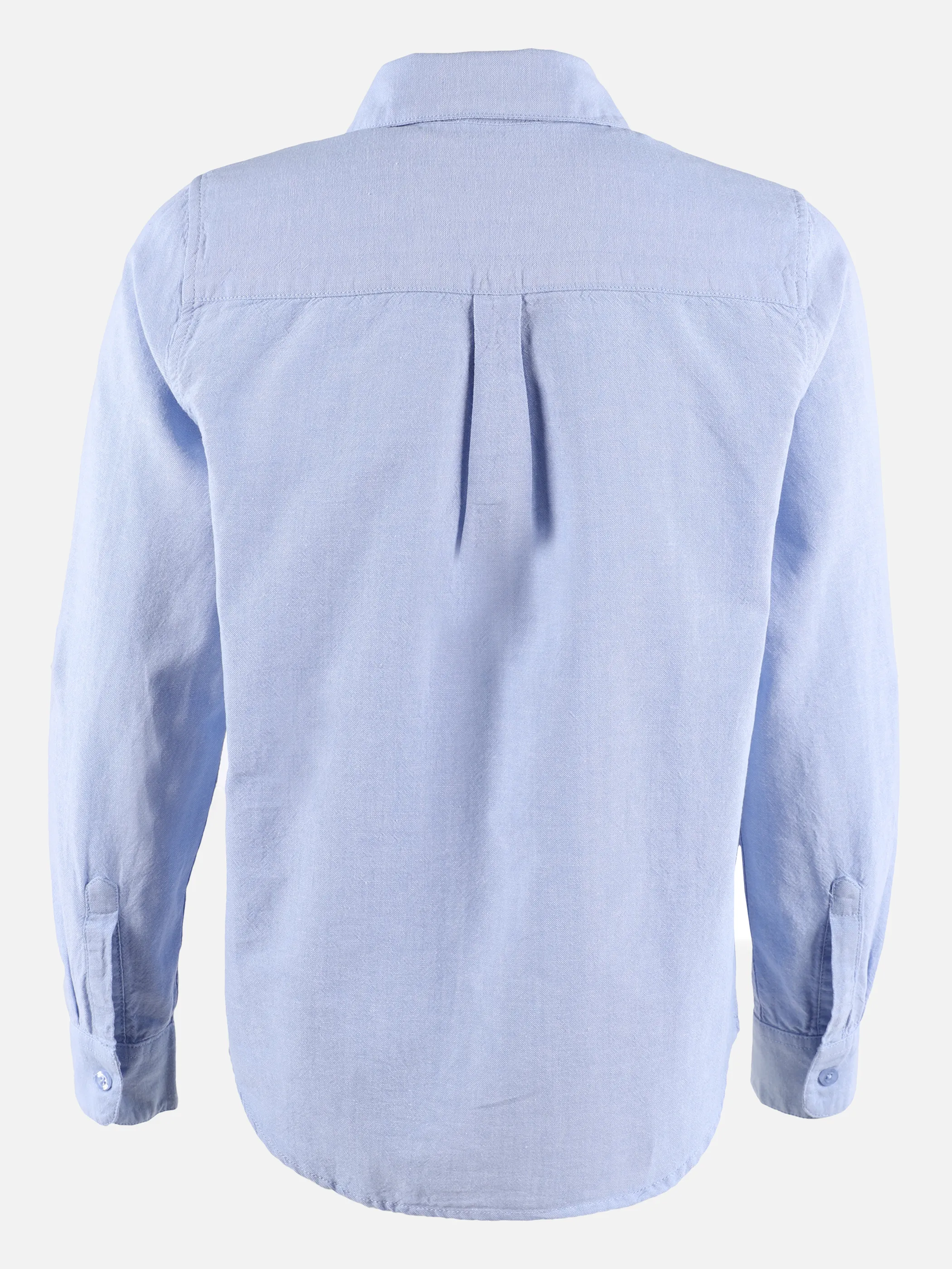 Stop + Go JJ Longsleeve Hemd in blau mit kleiner Stickerei Blau 875621 HELLBLAU 2