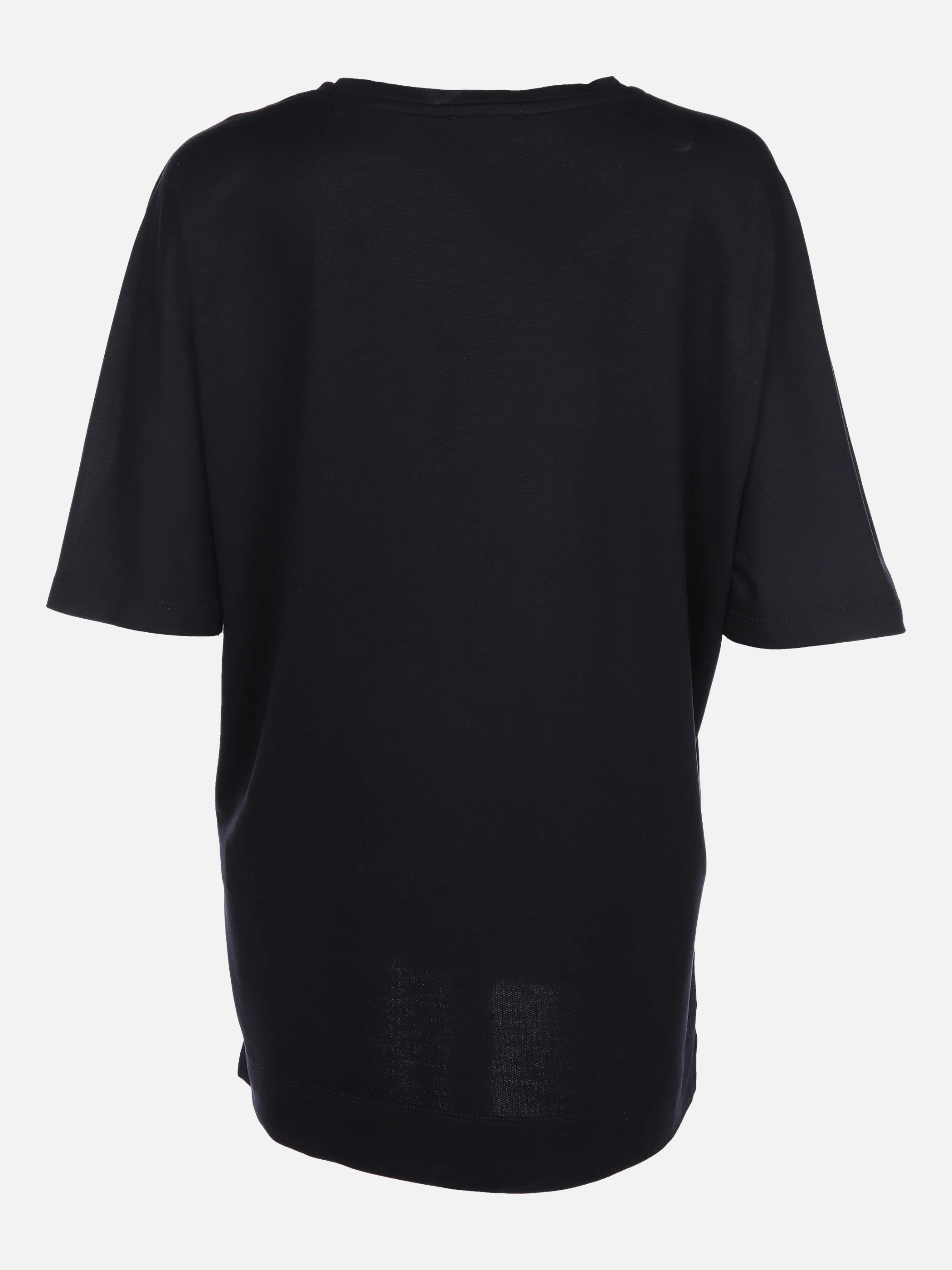 Lisa Tossa Da-T-Shirt m. V-Ausschnitt Schwarz 866116 SCHWARZ 2 Lisa Tossa Da-T-Shirt m. V-Ausschnitt Schwarz 866116 SCHWARZ 2