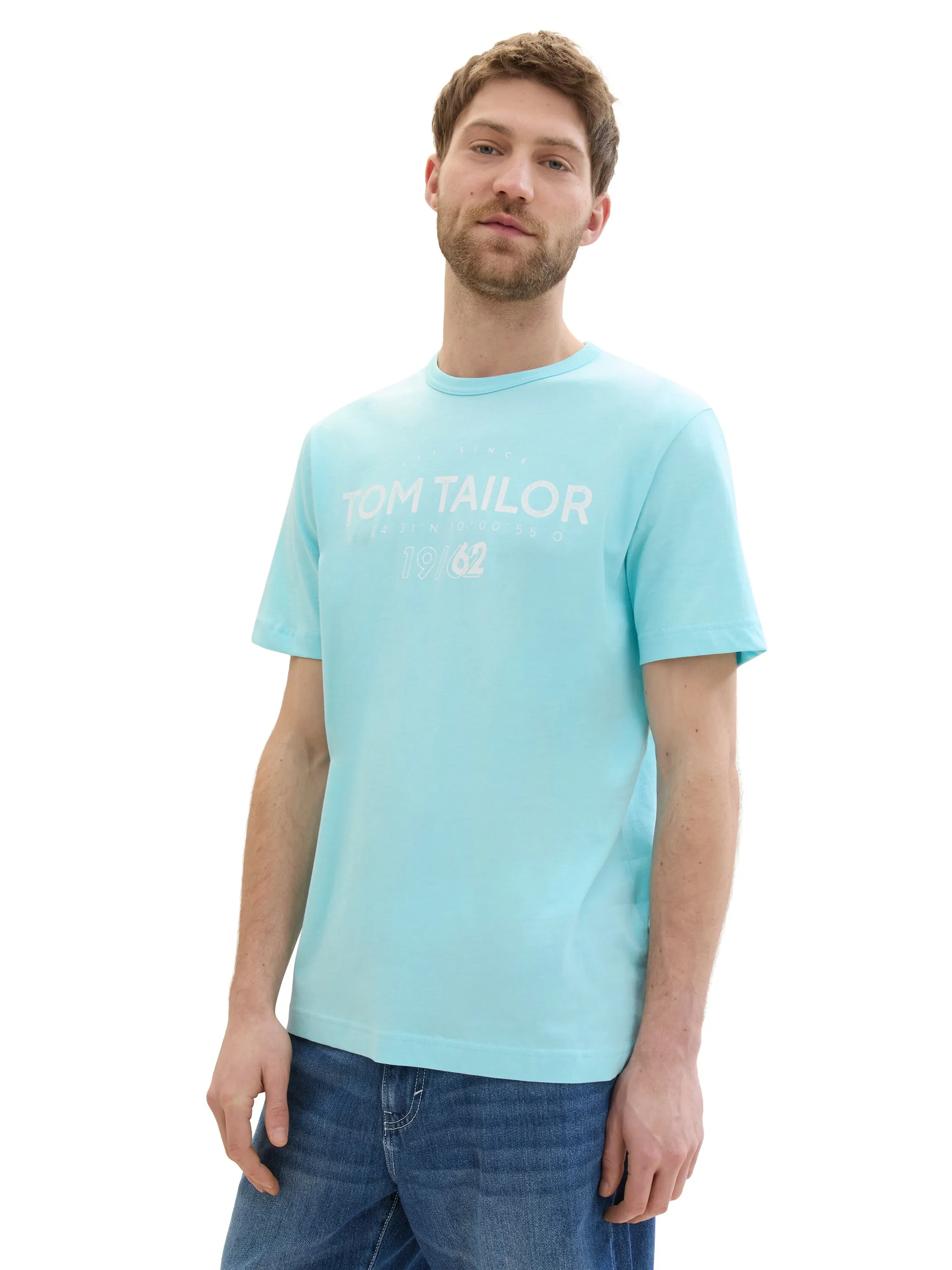 Tom Tailor 1041871 printed t-shirt Türkis 895641 34921 3 Tom Tailor 1041871 printed t-shirt Türkis 895641 34921 3