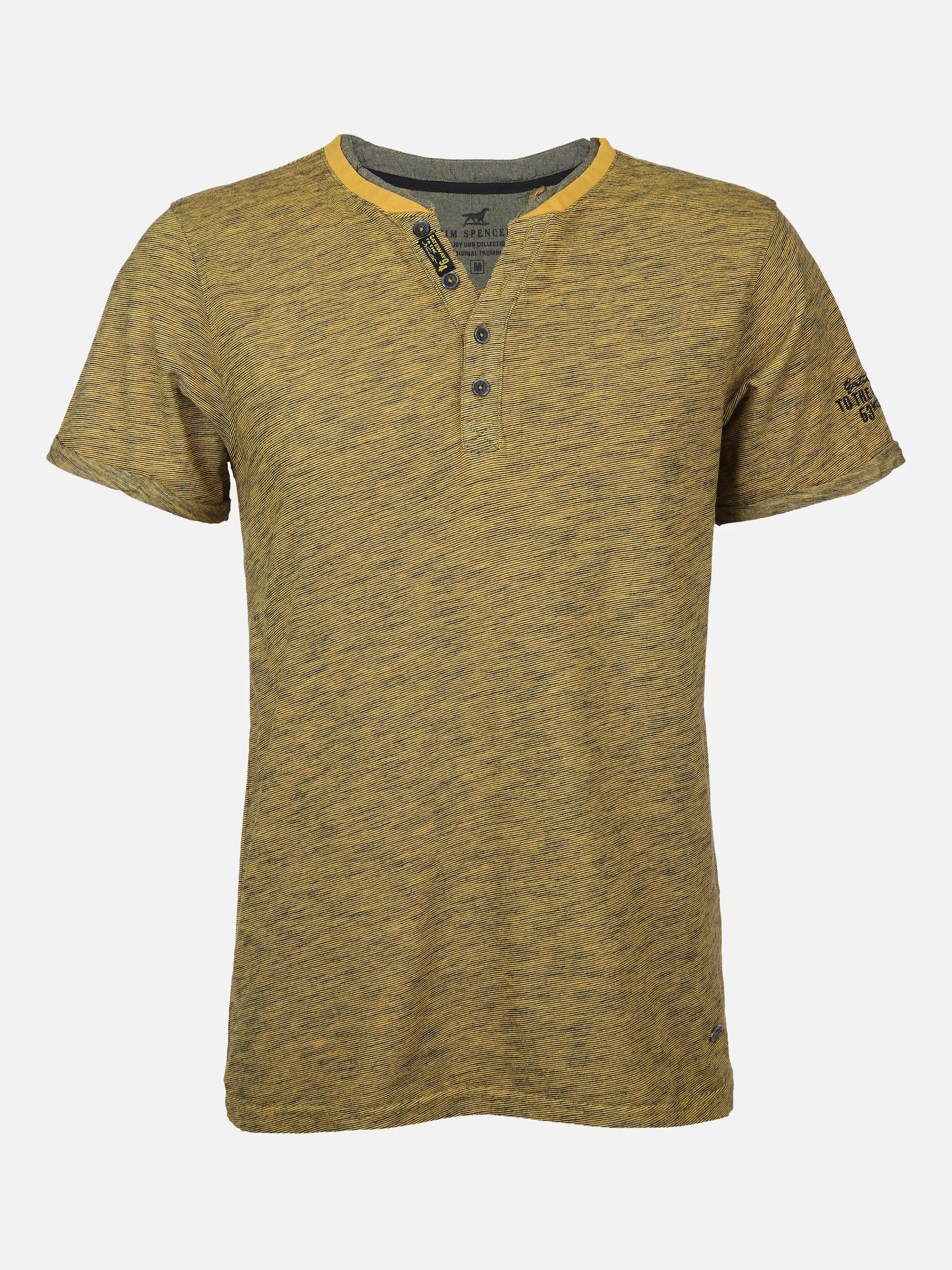 Jim Spencer He. Henleyshirt 1/2 Arm grindl Gelb 861654 YELLOW 1 Jim Spencer He. Henleyshirt 1/2 Arm grindl Gelb 861654 YELLOW 1