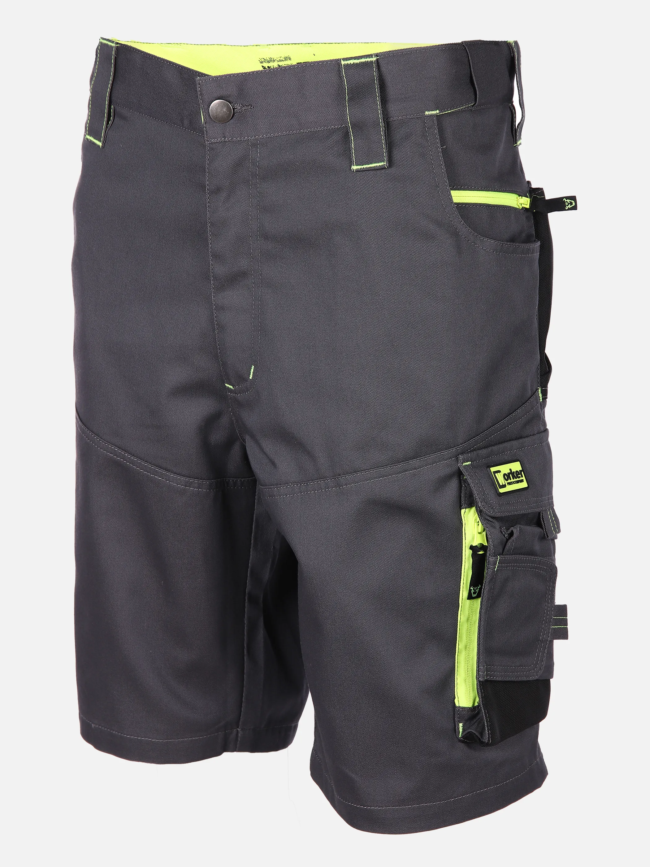 Worker He. Workershort Neon Grau 830617 GREY 1