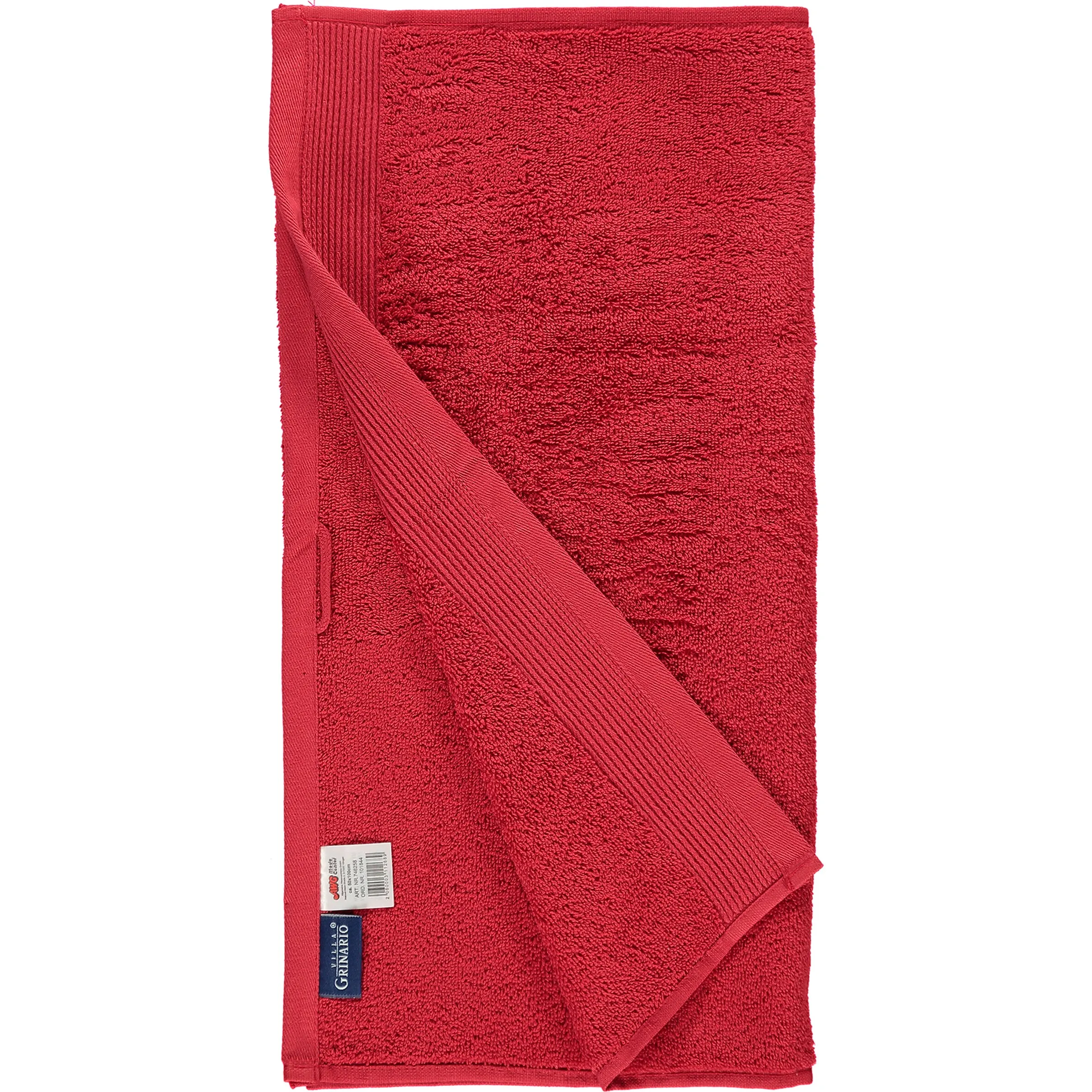 Villa Grinario Handtuch 50x100cm Rot 746258 ROT 2