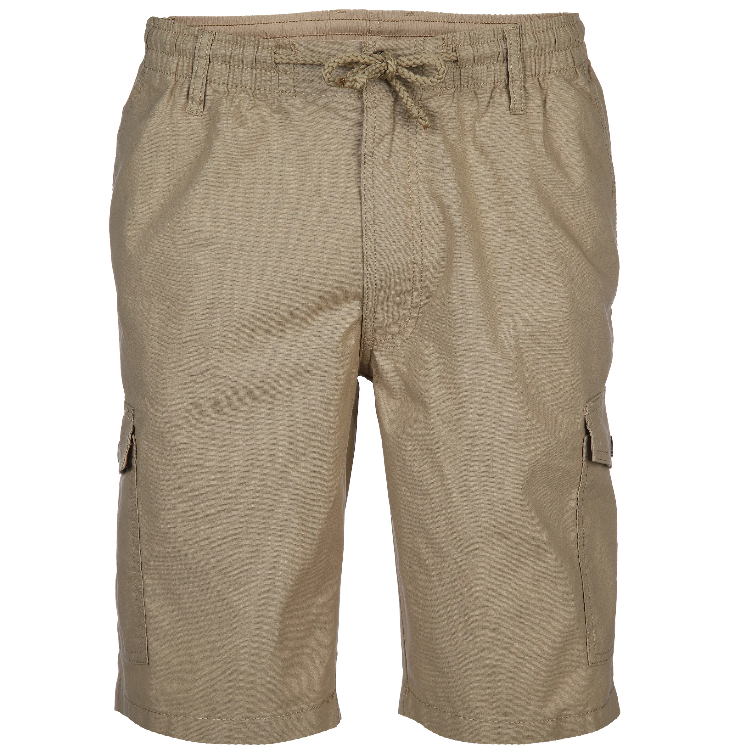 Marcel Battiston He. Cotton Sheeting Short Grau 834531 STONE 1