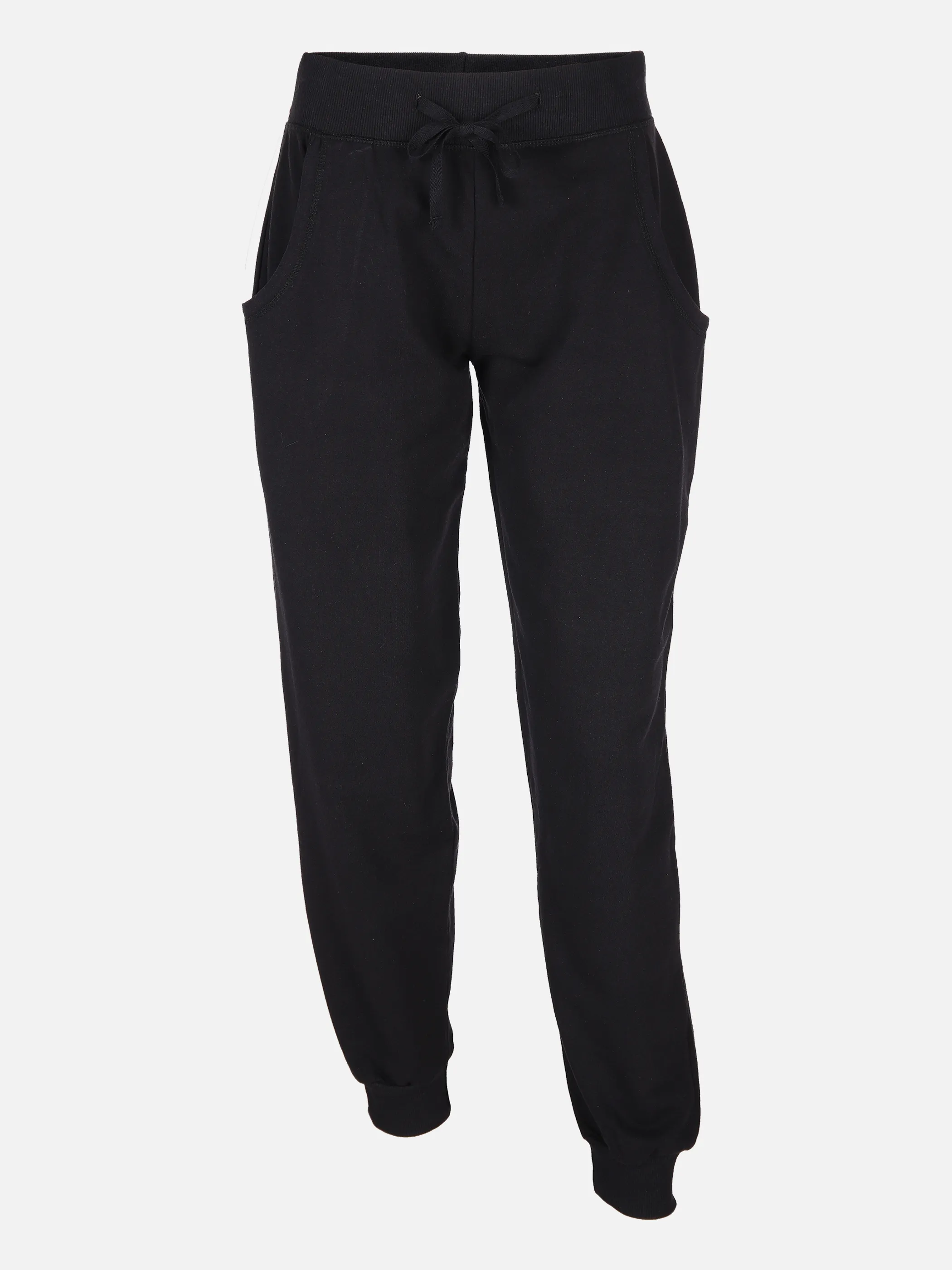 Grinario Sports Da-Jogginghose mit Bündchen Schwarz 849158 SCHWARZ 1 Grinario Sports Da-Jogginghose mit Bündchen Schwarz 849158 SCHWARZ 1