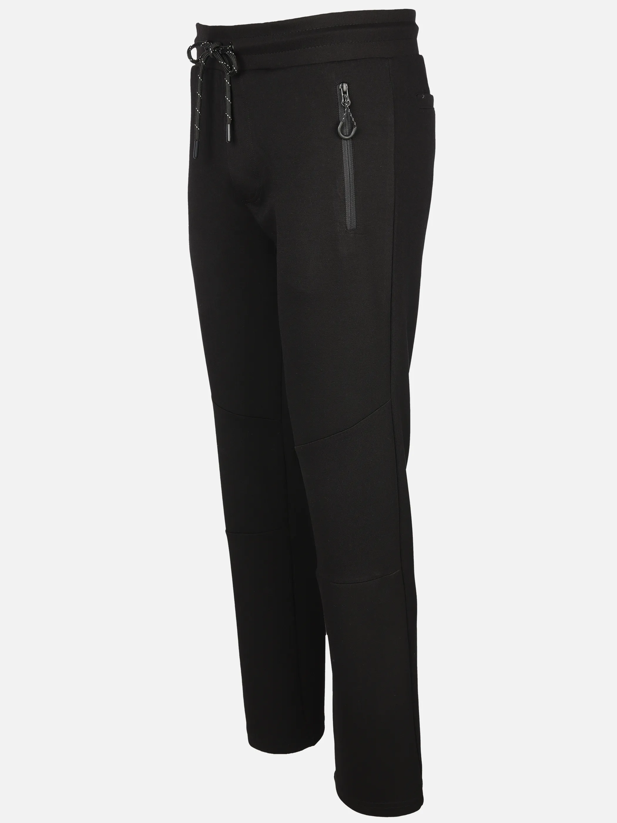 Grinario Sports He-Jogginghose, offenes Bein Schwarz 904416 BLACK 3 Grinario Sports He-Jogginghose, offenes Bein Schwarz 904416 BLACK 3