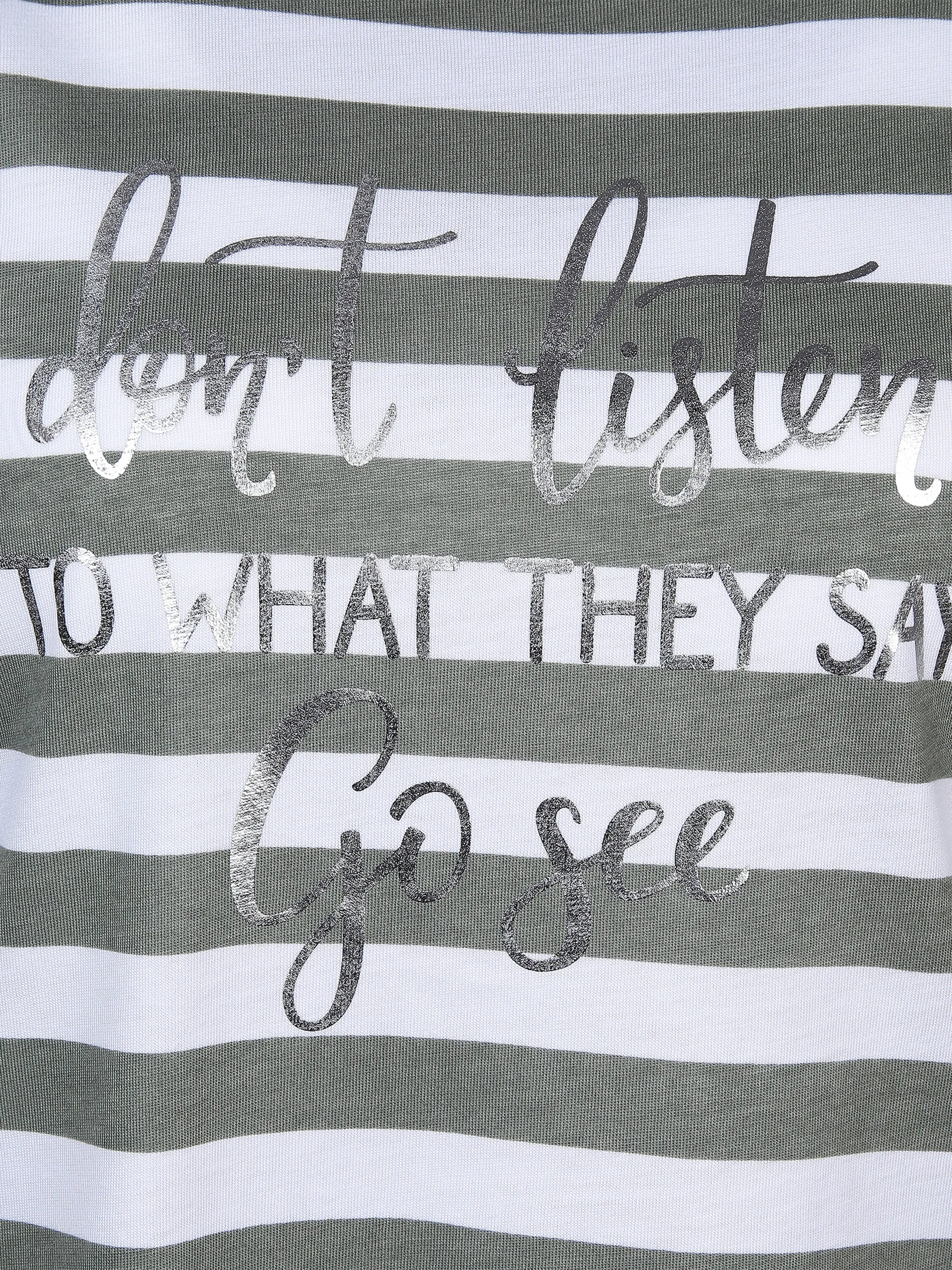 Sure Da-T-Shirt Ringel Grün 837598 OLIVE/WHIT 3 Sure Da-T-Shirt Ringel Grün 837598 OLIVE/WHIT 3