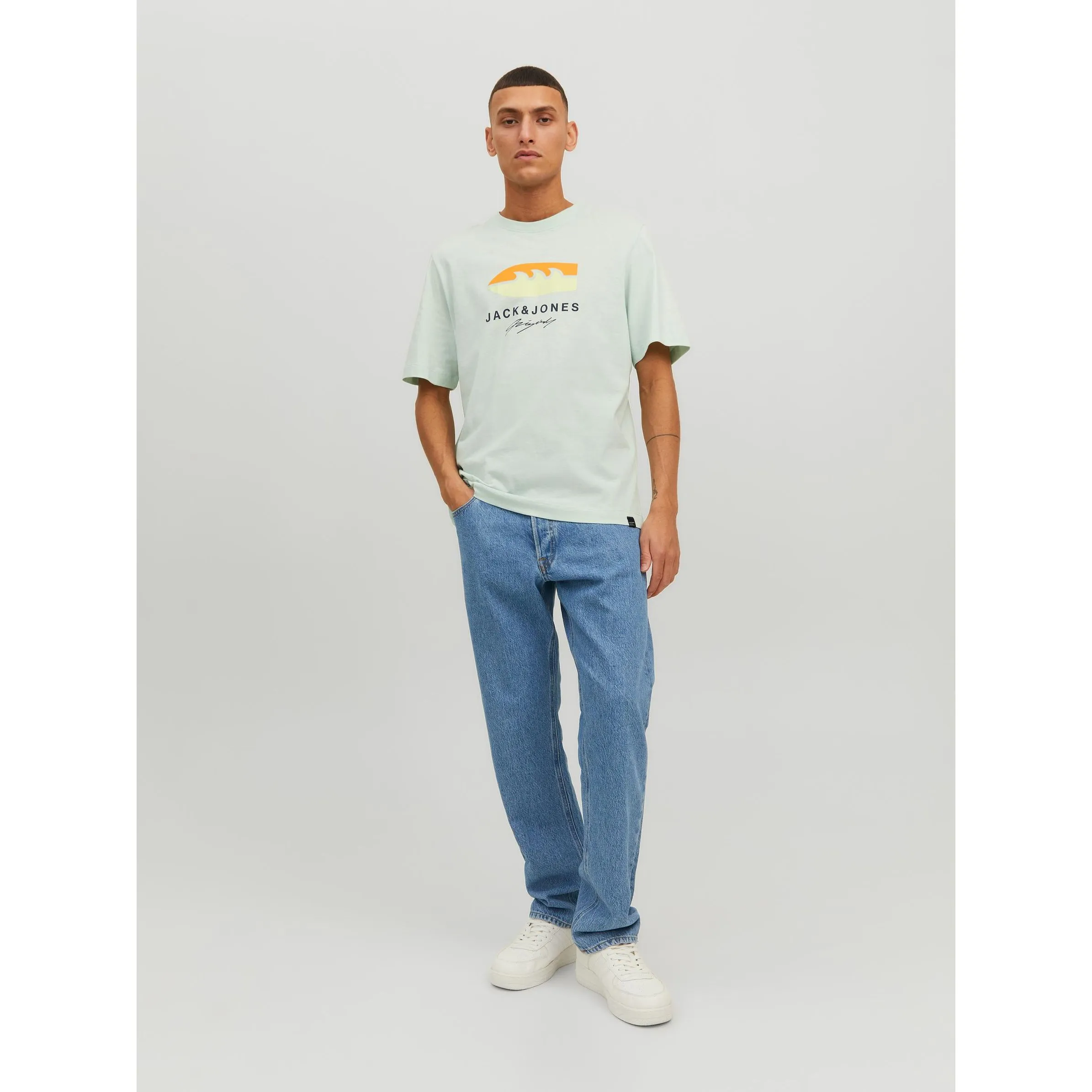 Jack Jones 12234214 JORTULUM LOGO TEE SS Blau 877752 177678 4 Jack Jones 12234214 JORTULUM LOGO TEE SS Blau 877752 177678 4