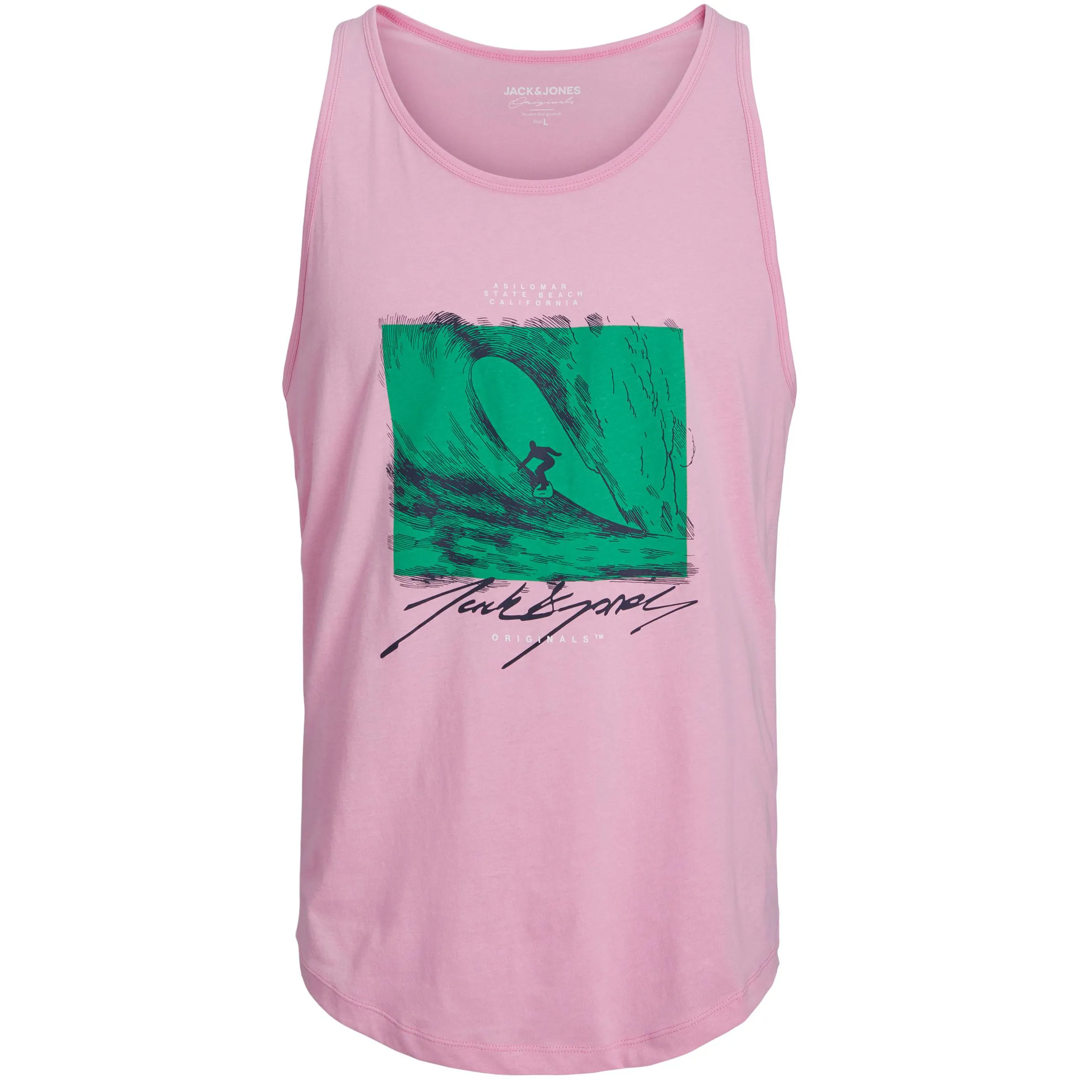 Jack Jones 12234227 JORTULUM SKETCH TANK Rosa 877751 176927 1