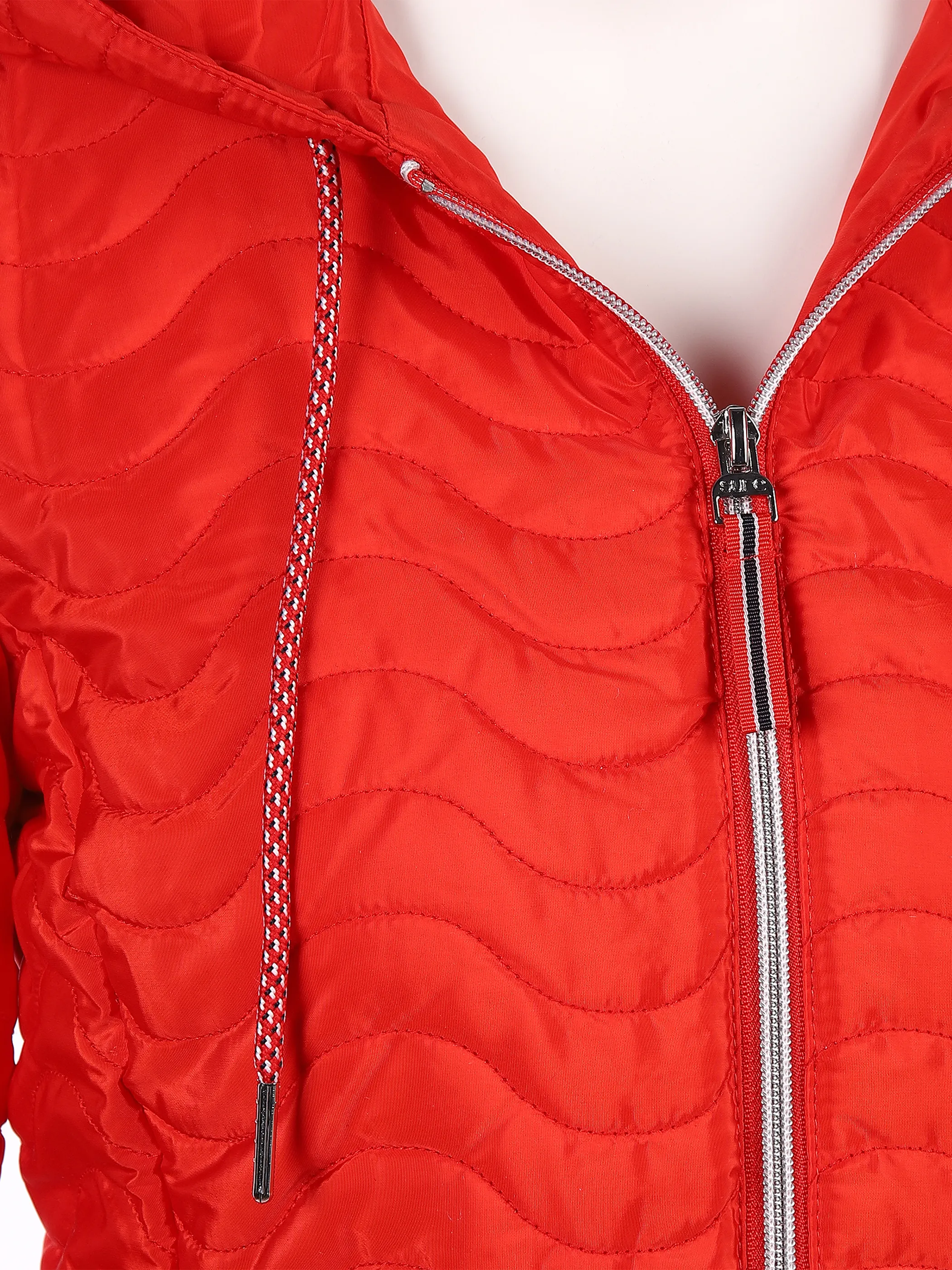 Sure Da-Steppjacke m. Kapuze Rot 829166 RED 3
