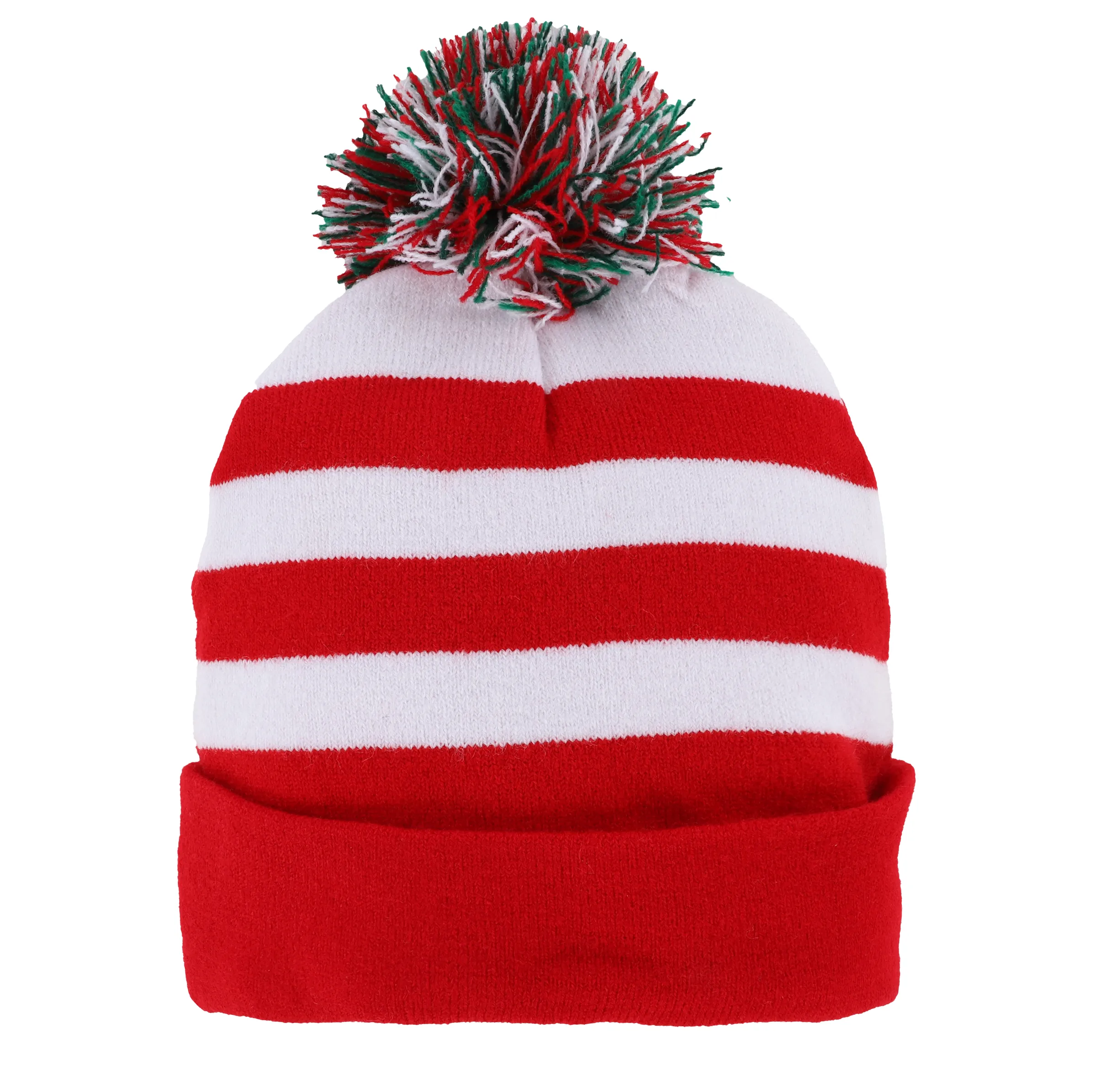 Stop + Go JU Mütze TANNENBAUM rot gem. mit Bommel Rot 881519 ROT 2