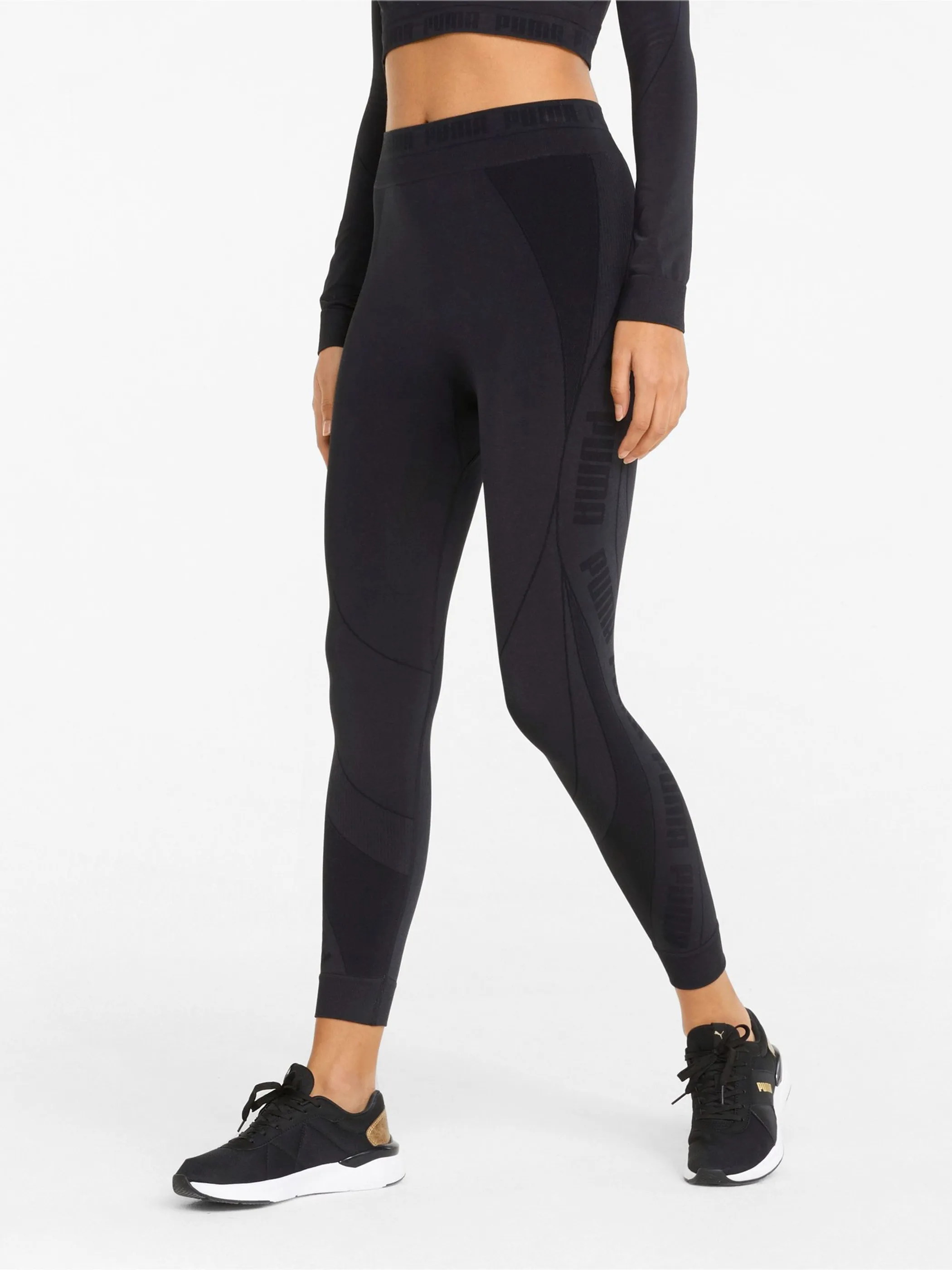 Puma 847080 Da-7/8-Tights Schwarz 867710 01 3 Puma 847080 Da-7/8-Tights Schwarz 867710 01 3