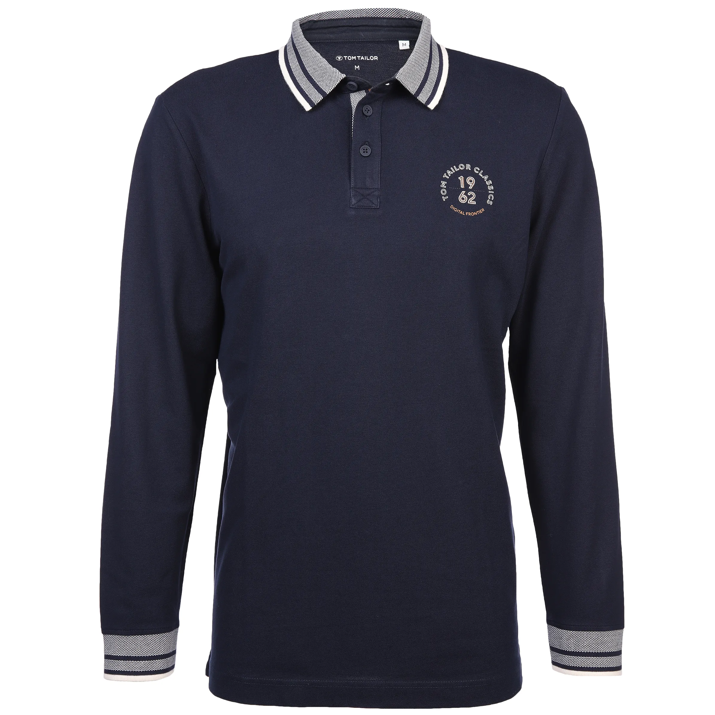 Tom Tailor 1039565 detailed longsleeve po Blau 887476 10668 1