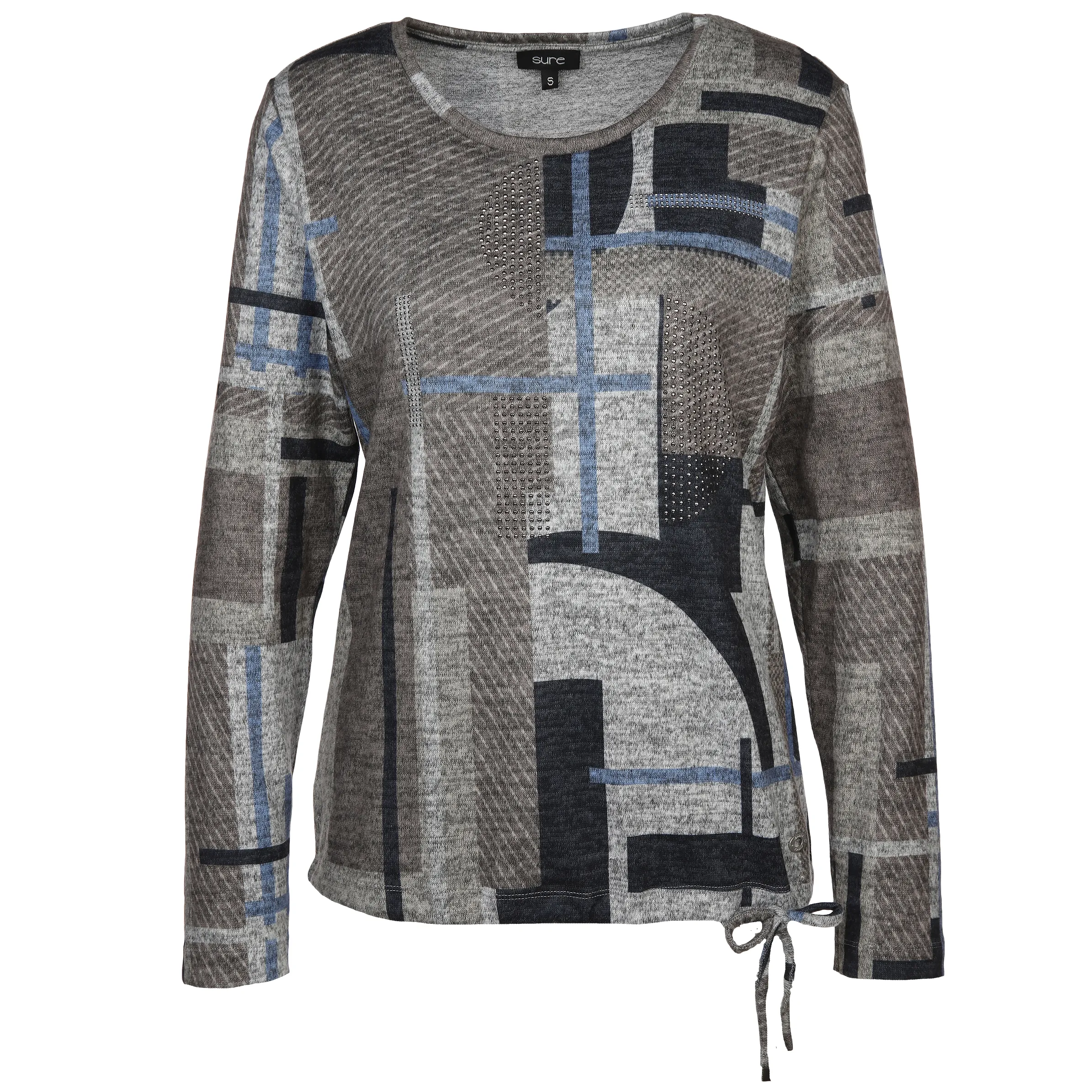 Sure Da-Flauschshirt m. 1/1 Arm Braun 886337 TAUPE 1 Sure Da-Flauschshirt m. 1/1 Arm Braun 886337 TAUPE 1