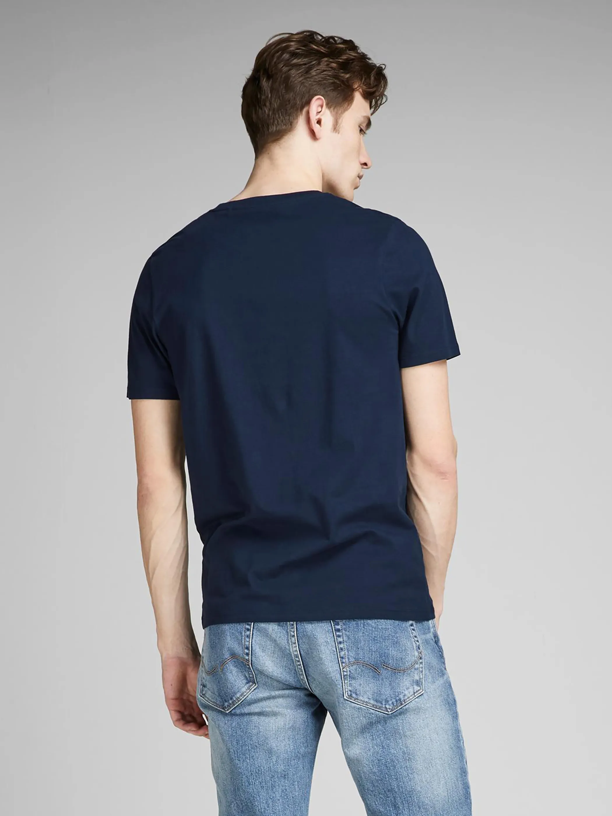 Jack Jones 12137126 JJECORP LOGO TEE SS C Blau 832988 175876001 2