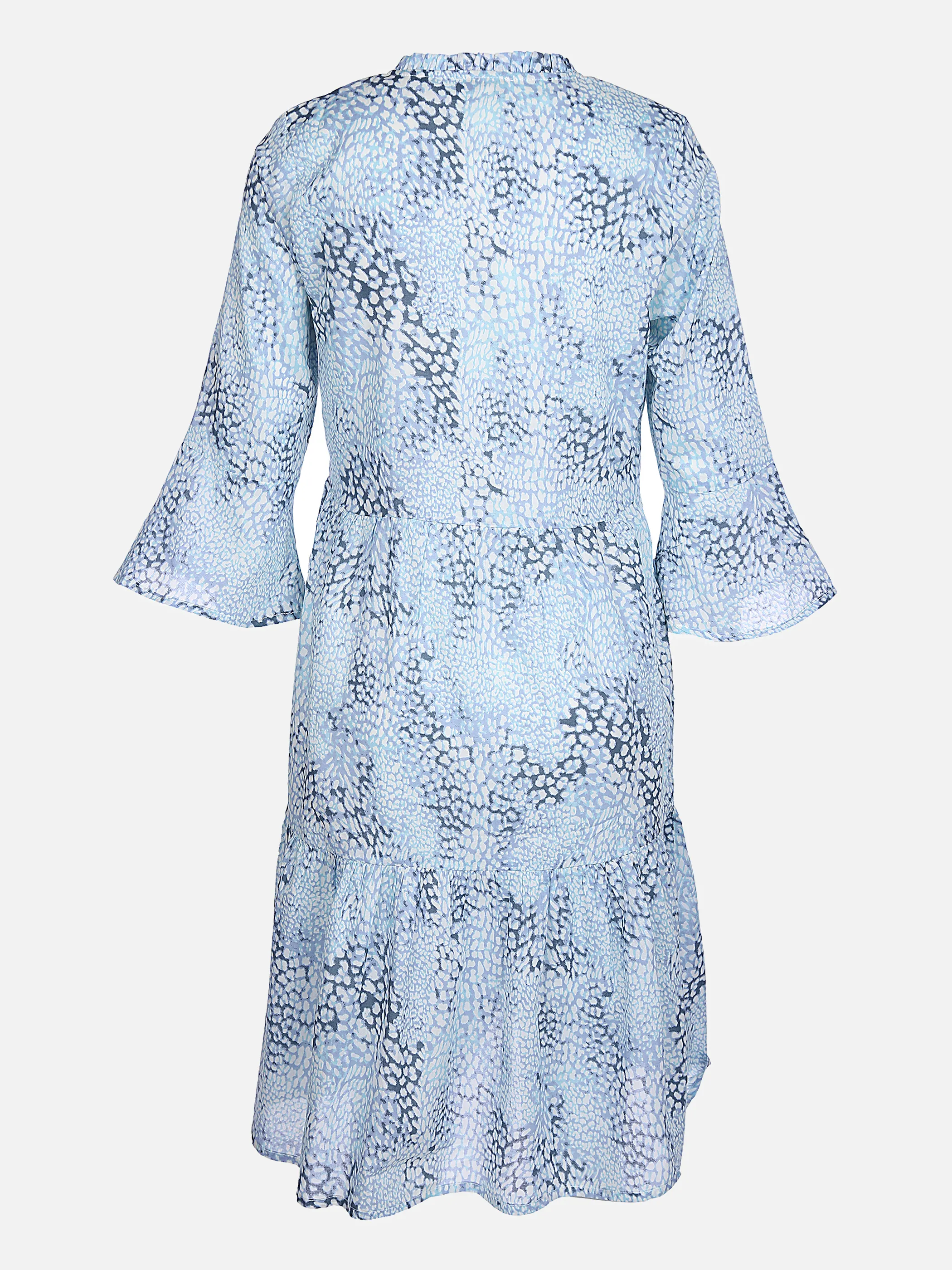 Lisa Tossa Da-Midi-Kleid m. Alloverprint Blau 862728 BLAU GEM. 2