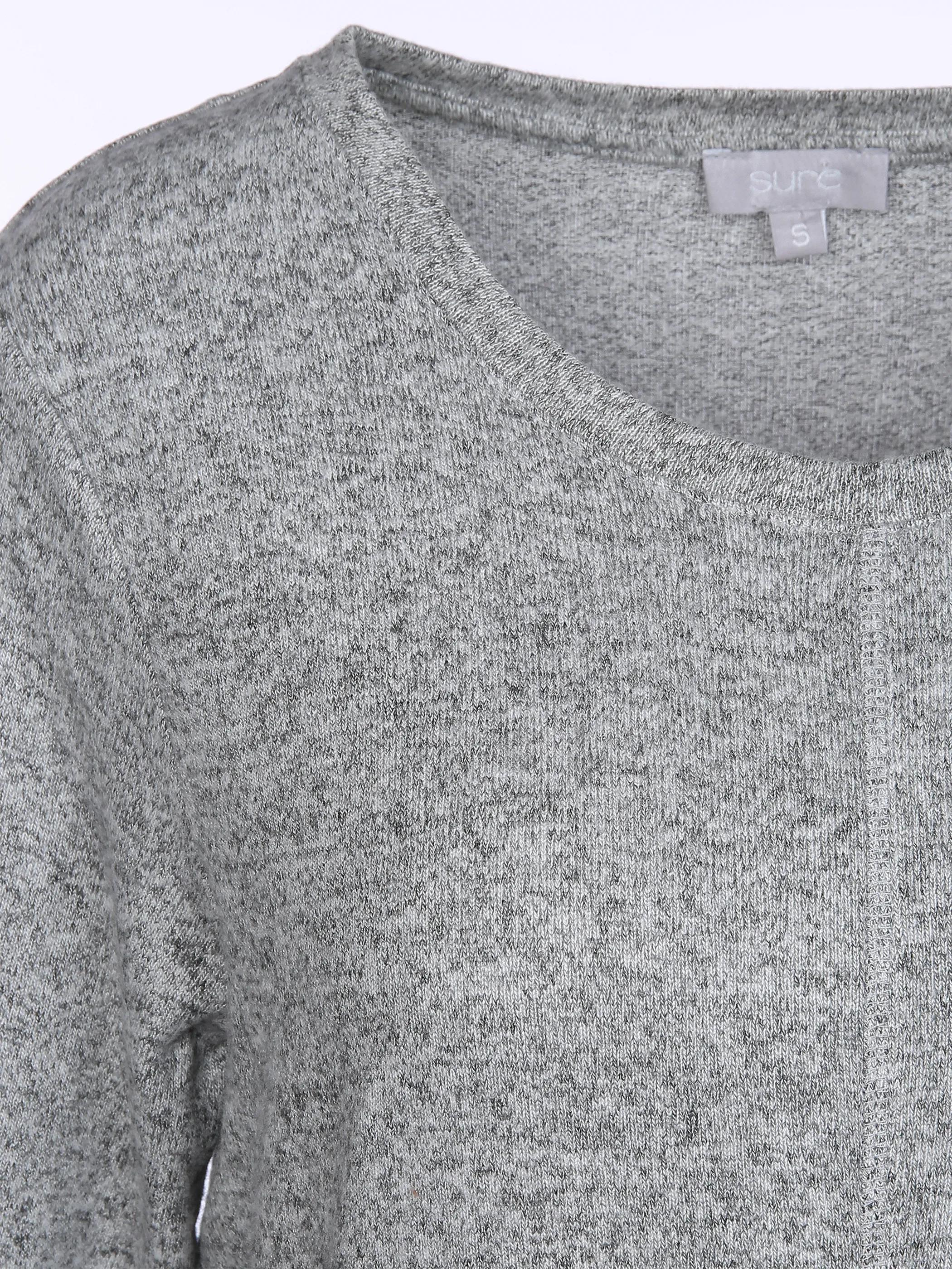 Sure Da-Strickflausch-Shirt Grau 858725 SILBERMELPINK 3 Sure Da-Strickflausch-Shirt Grau 858725 SILBERMELPINK 3