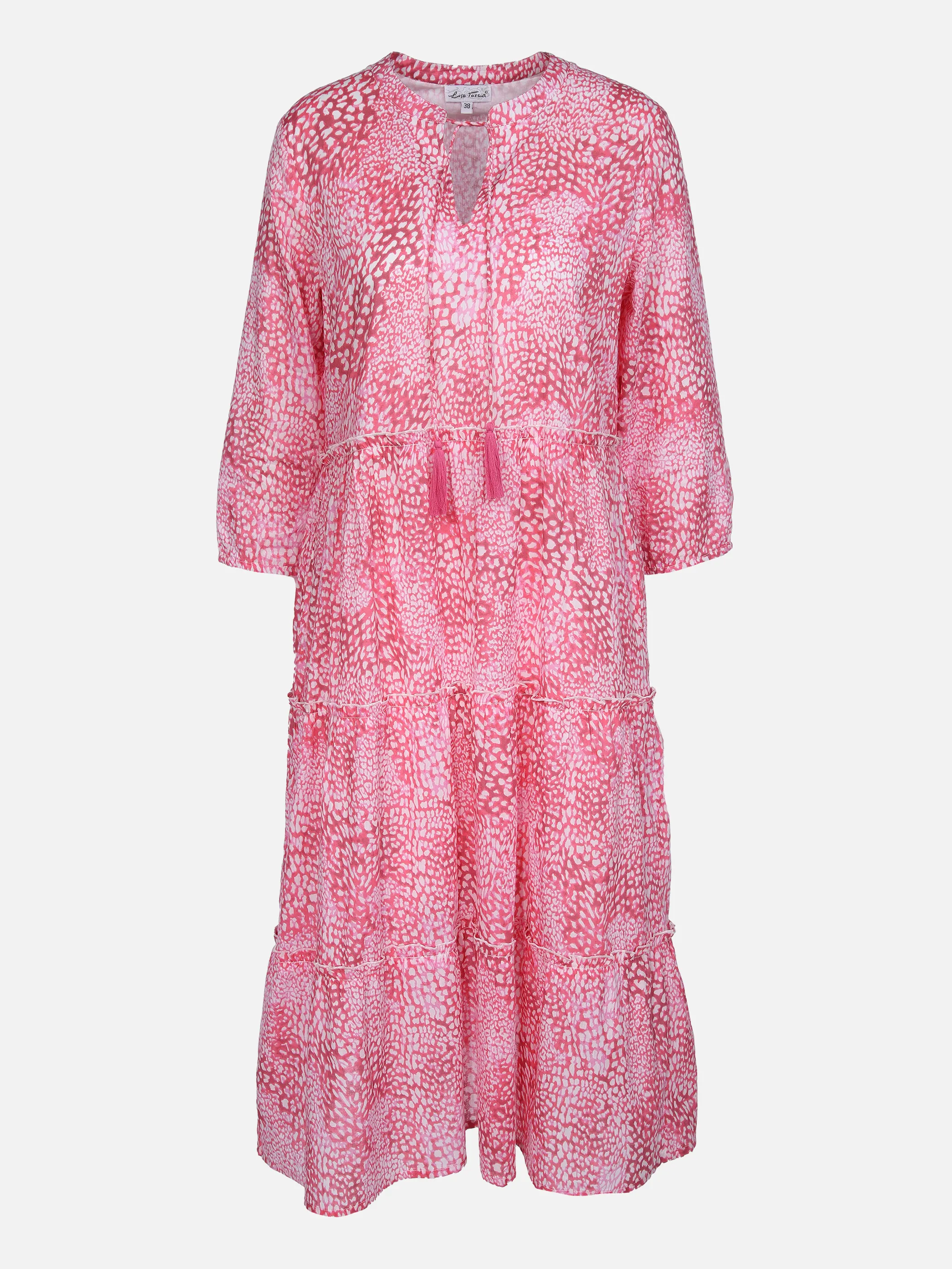 Lisa Tossa Da-Maxi-Kleid mit Muster Pink 862218 PINK GEM. 1 Lisa Tossa Da-Maxi-Kleid mit Muster Pink 862218 PINK GEM. 1