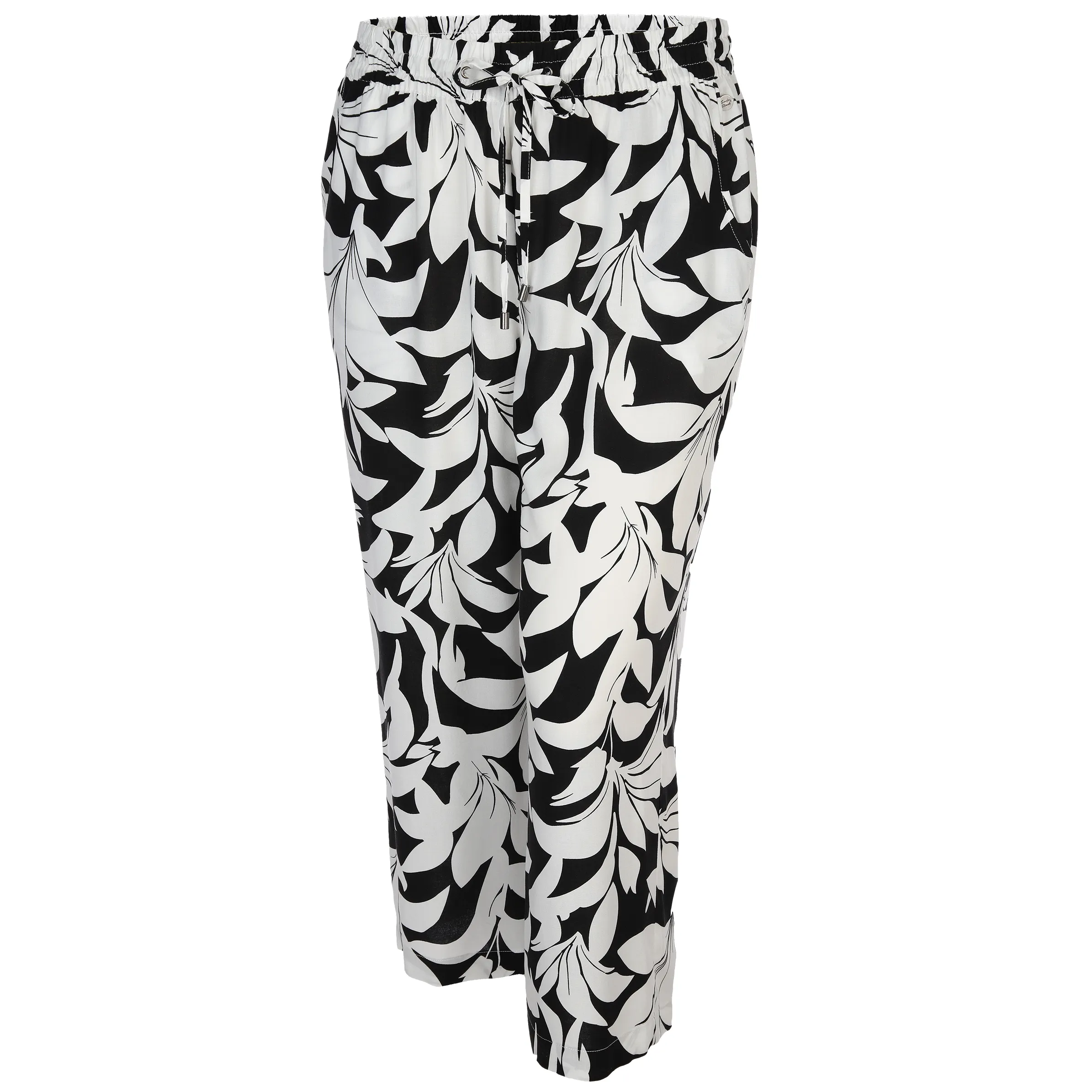 Sonja Blank Da-gr.Gr.Culottes m. Alloverpr Schwarz 876897 PRINT 1 1 Sonja Blank Da-gr.Gr.Culottes m. Alloverpr Schwarz 876897 PRINT 1 1
