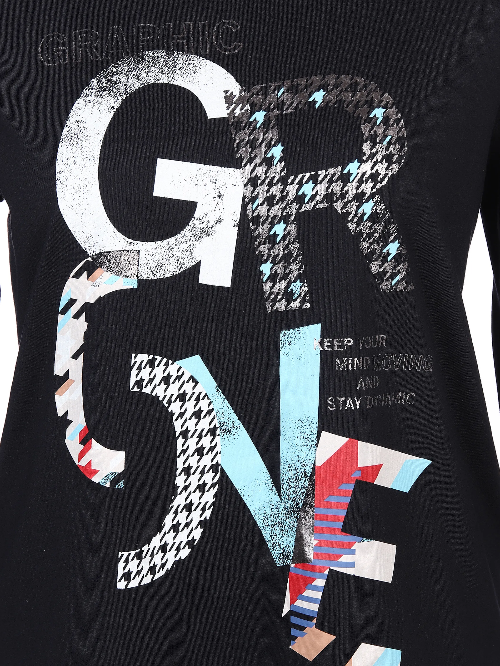 Cecil B318886 Groove FP Shirt Schwarz 875545 30001 3 Cecil B318886 Groove FP Shirt Schwarz 875545 30001 3
