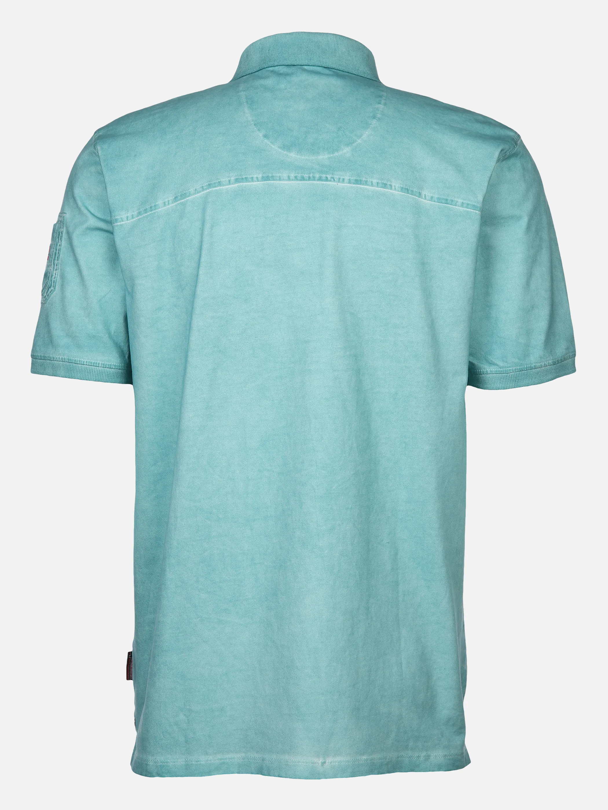 Southern Territory He. Poloshirt 1/2 Arm Blau 873019 AQUA 2