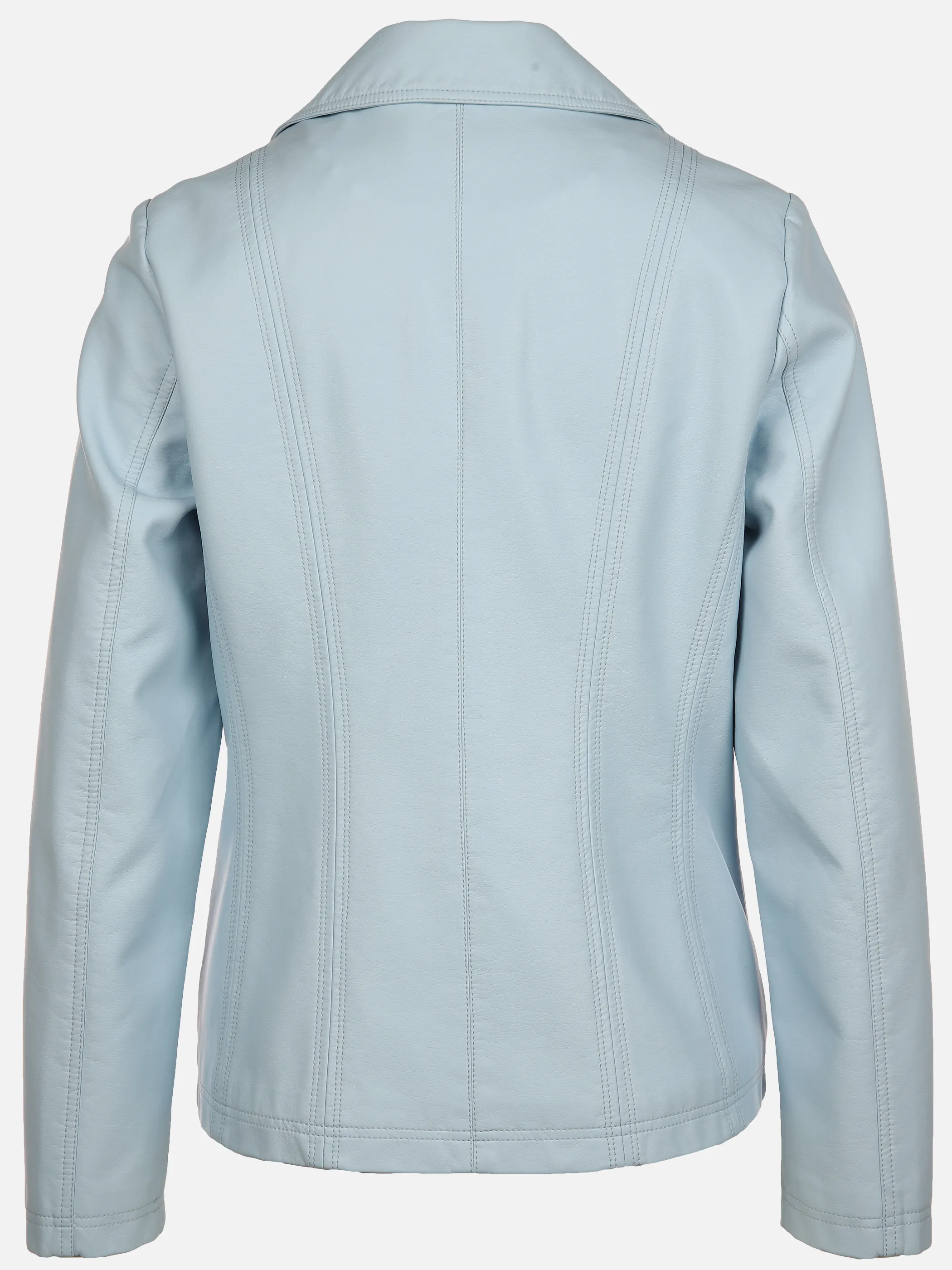 Sure Da-Bikerjacke in Lederimmitat Blau 872226 BLUEHEAVEN 2