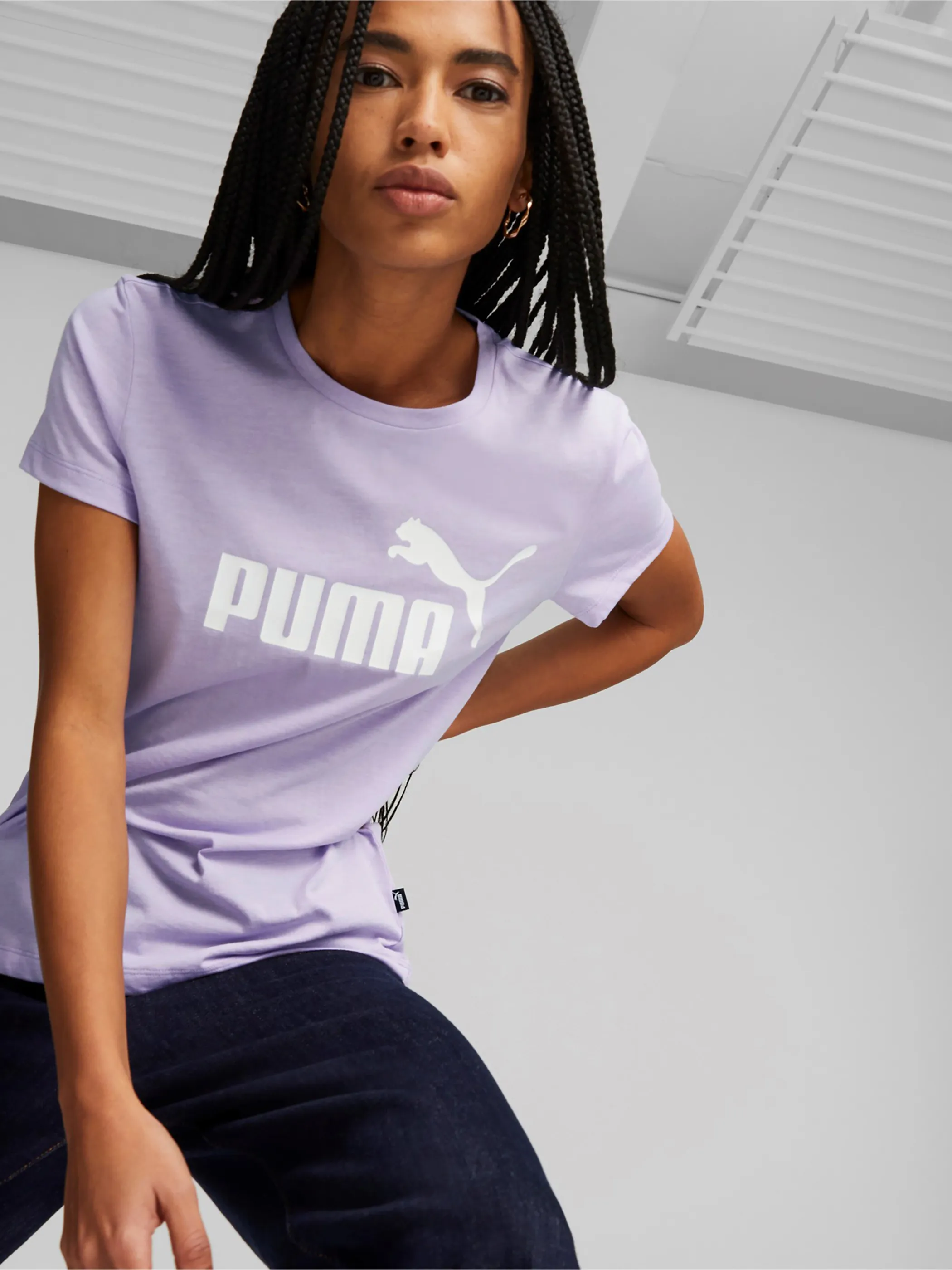 Puma 586876 Da-T-Shirt Lila 846539 70 4