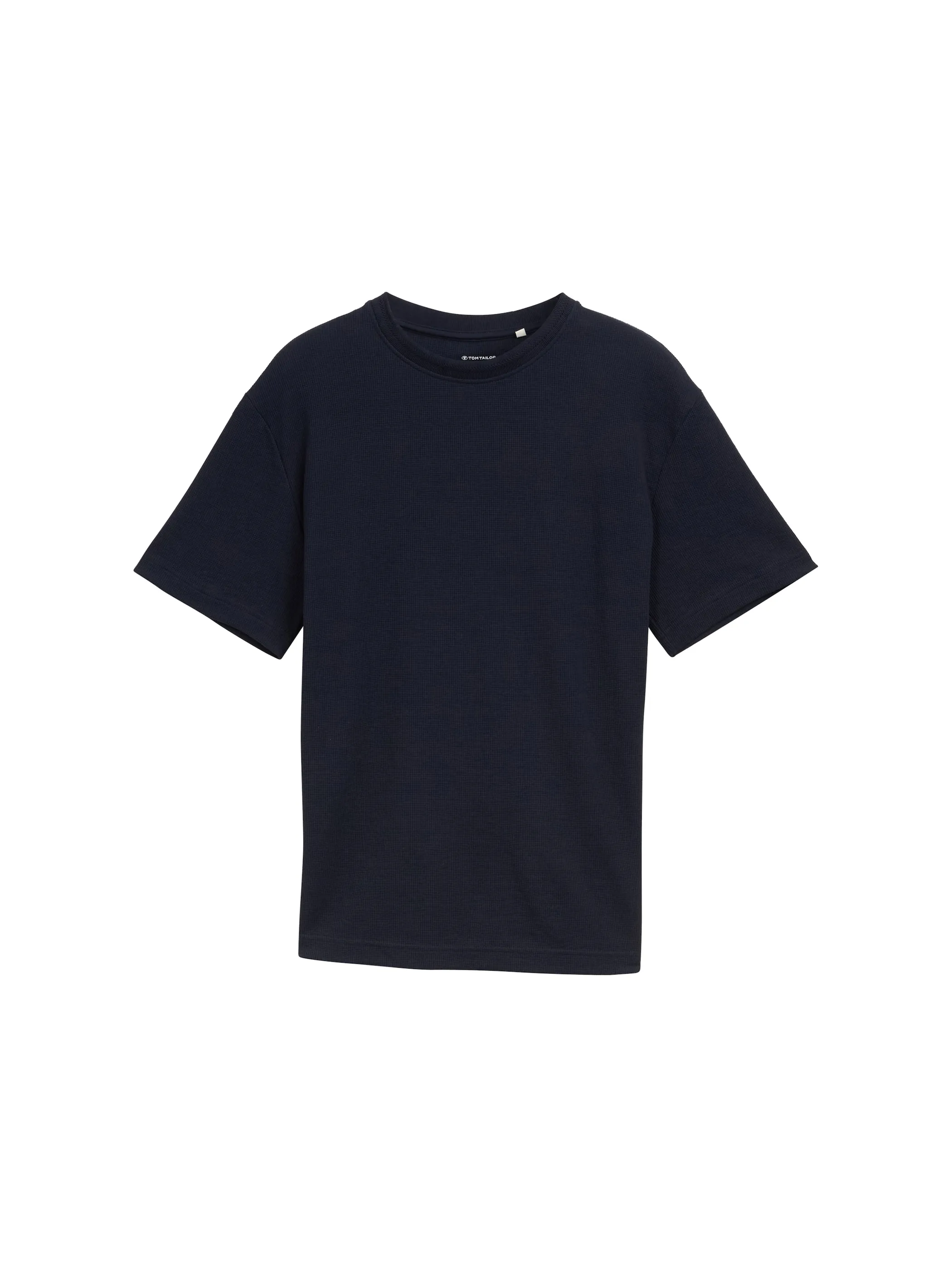 Tom Tailor 1046810 structured t-shirt Marine 910583 10668 1