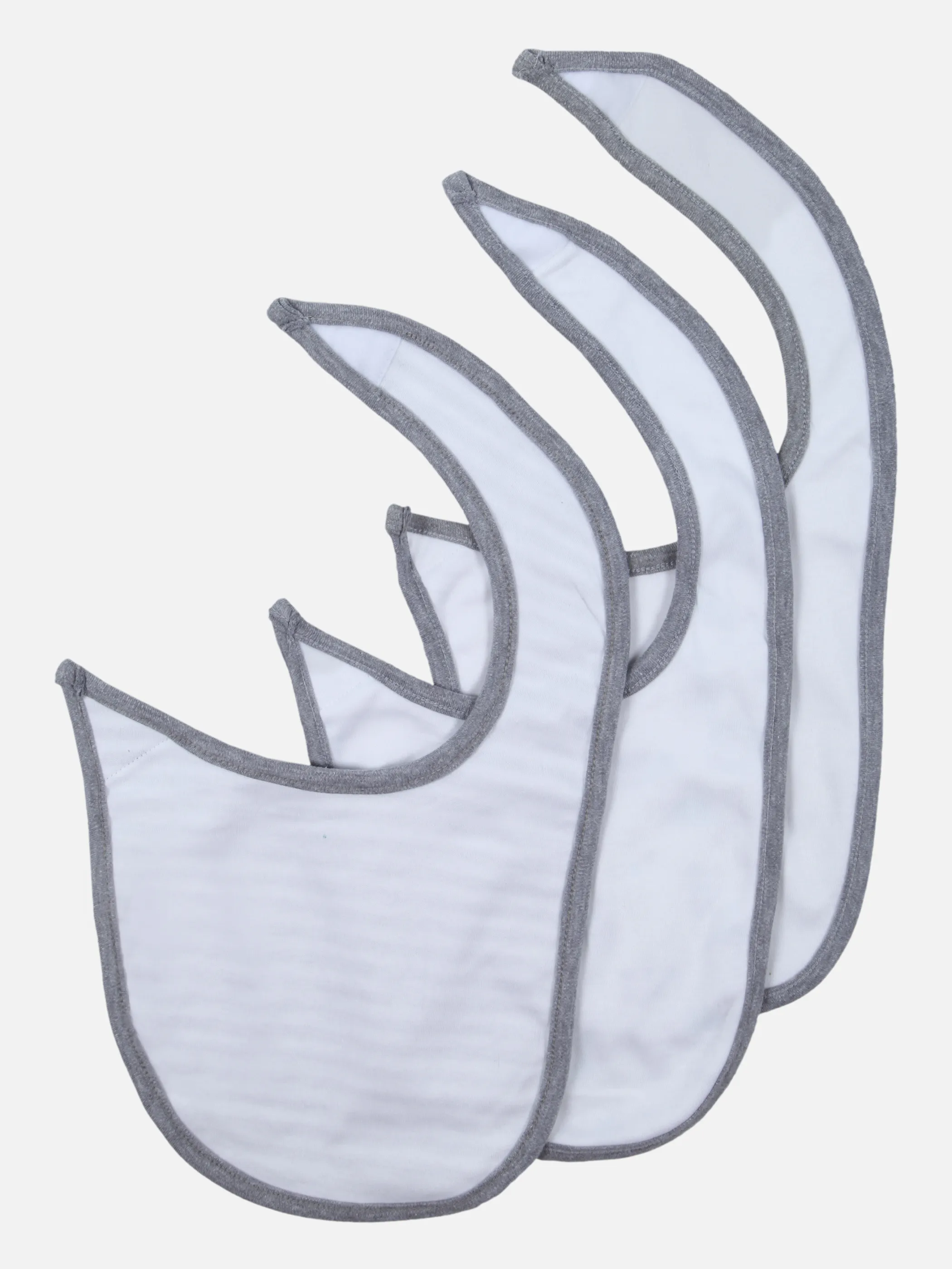 Lilly&Fynn BU Lätzchen 3er Pack Grau 838855 GRAU 2