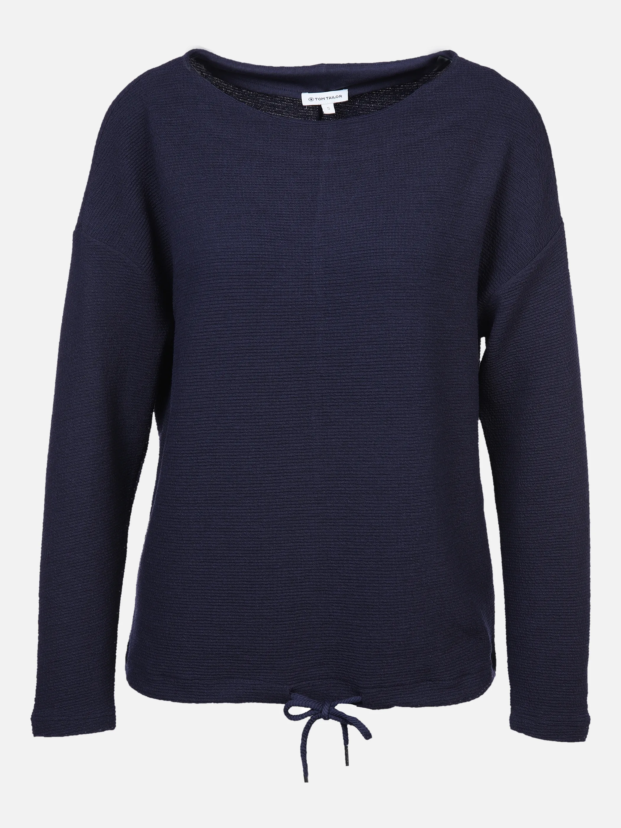 Tom Tailor 1032611 structured Sweatshirt Blau 869478 30025 1