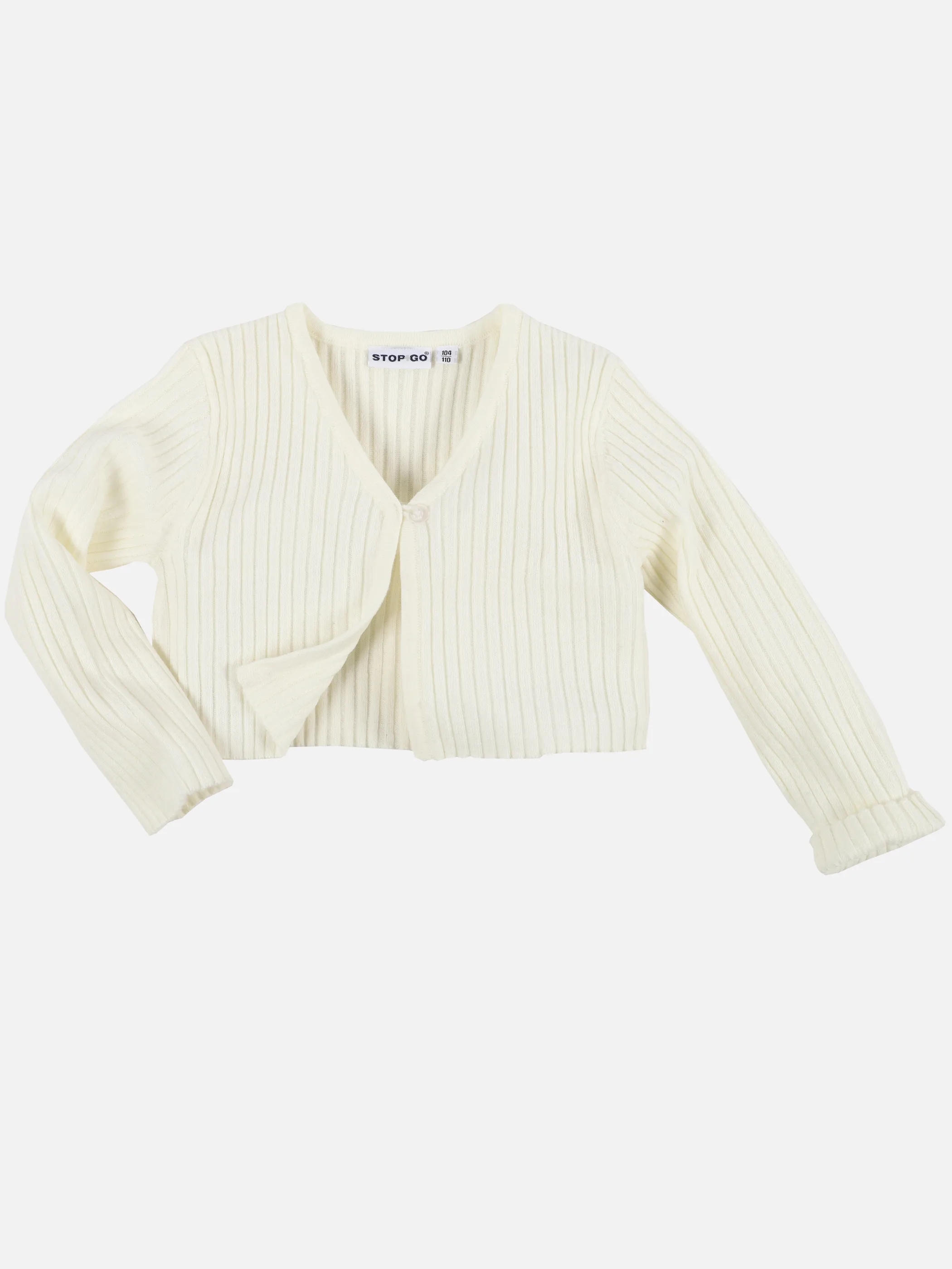 Stop + Go KM Strick-Bolero in offwhite Weiß 891611 OFFWHITE 1