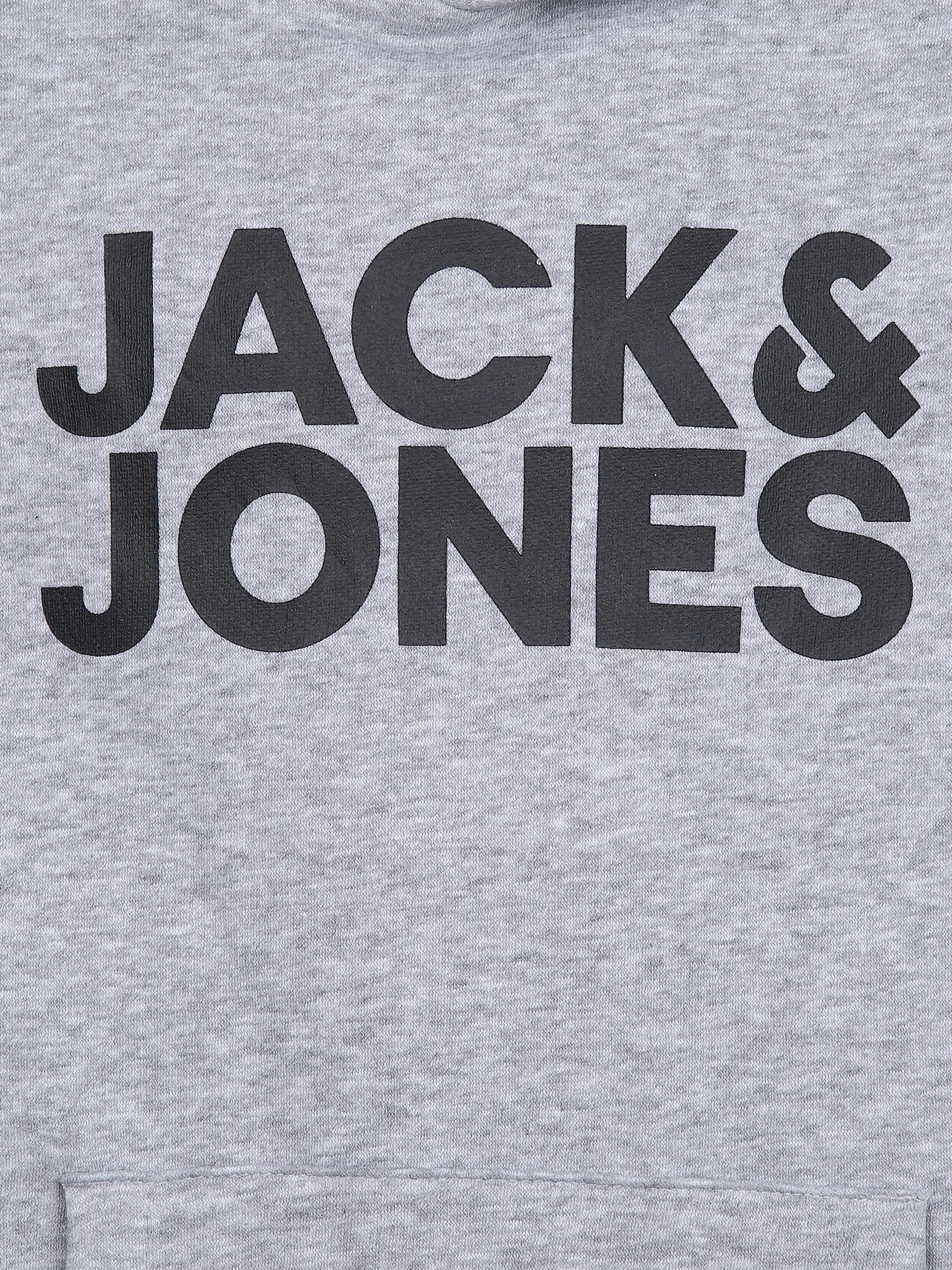 Jack&Jones Junior 12152841 JJECORP LOGO SWEAT HO Grau 847246 179086006 3