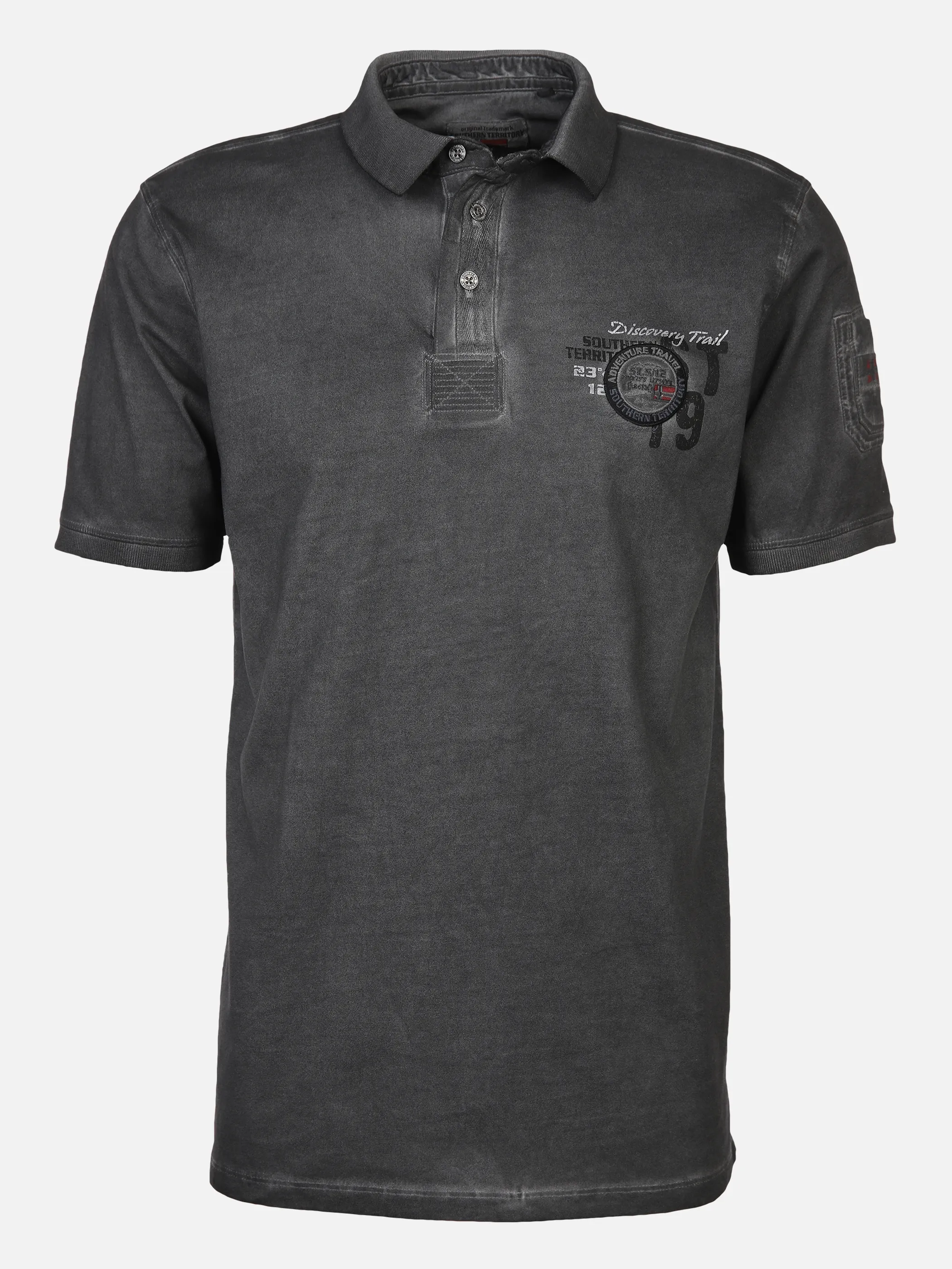 Southern Territory He. Poloshirt 1/2 Arm Grau 873019 GREY 1 Southern Territory He. Poloshirt 1/2 Arm Grau 873019 GREY 1