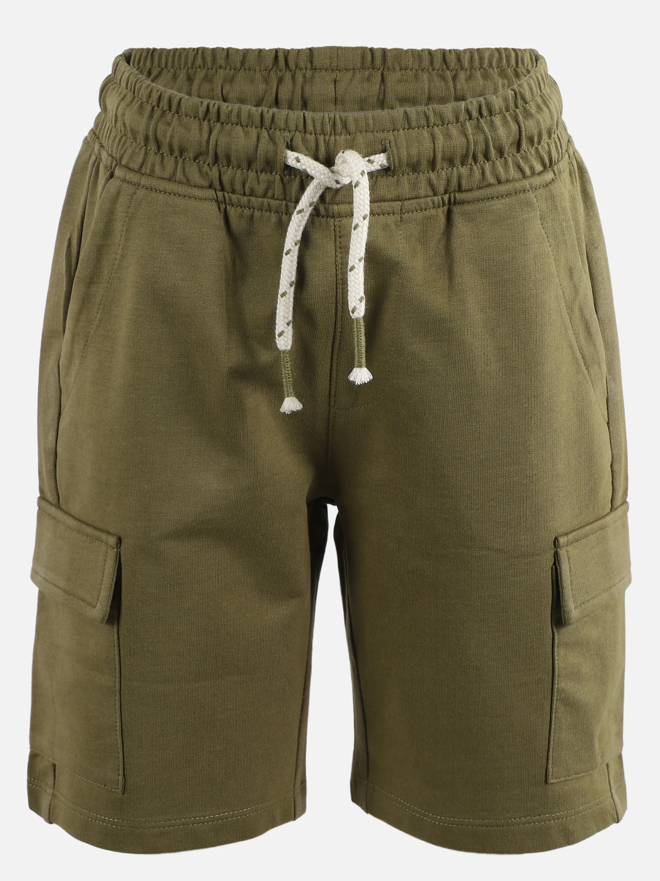 Stop + Go KJ Sweatshorts in olive Oliv 892715 OLIVE 1