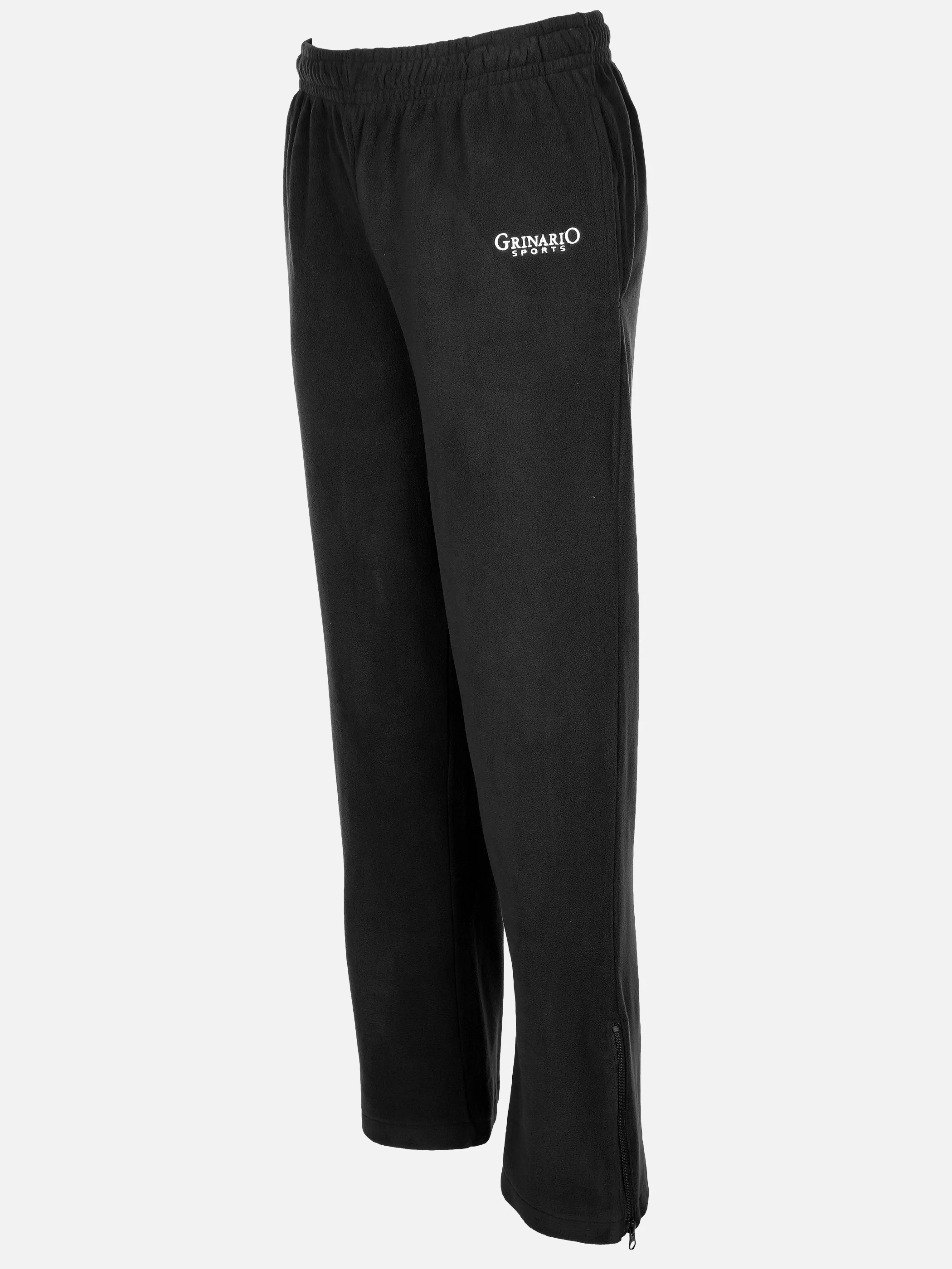 Grinario Sports Grinario Sports He- Fleece Jog Schwarz 896628 BLACK 3