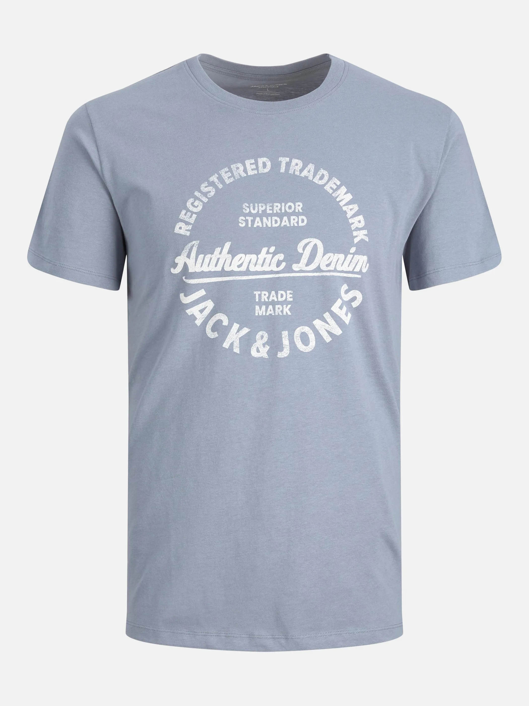 Jack Jones 12210949 JJEJEANS TEE SS O-NEC Blau 864754 175828 1