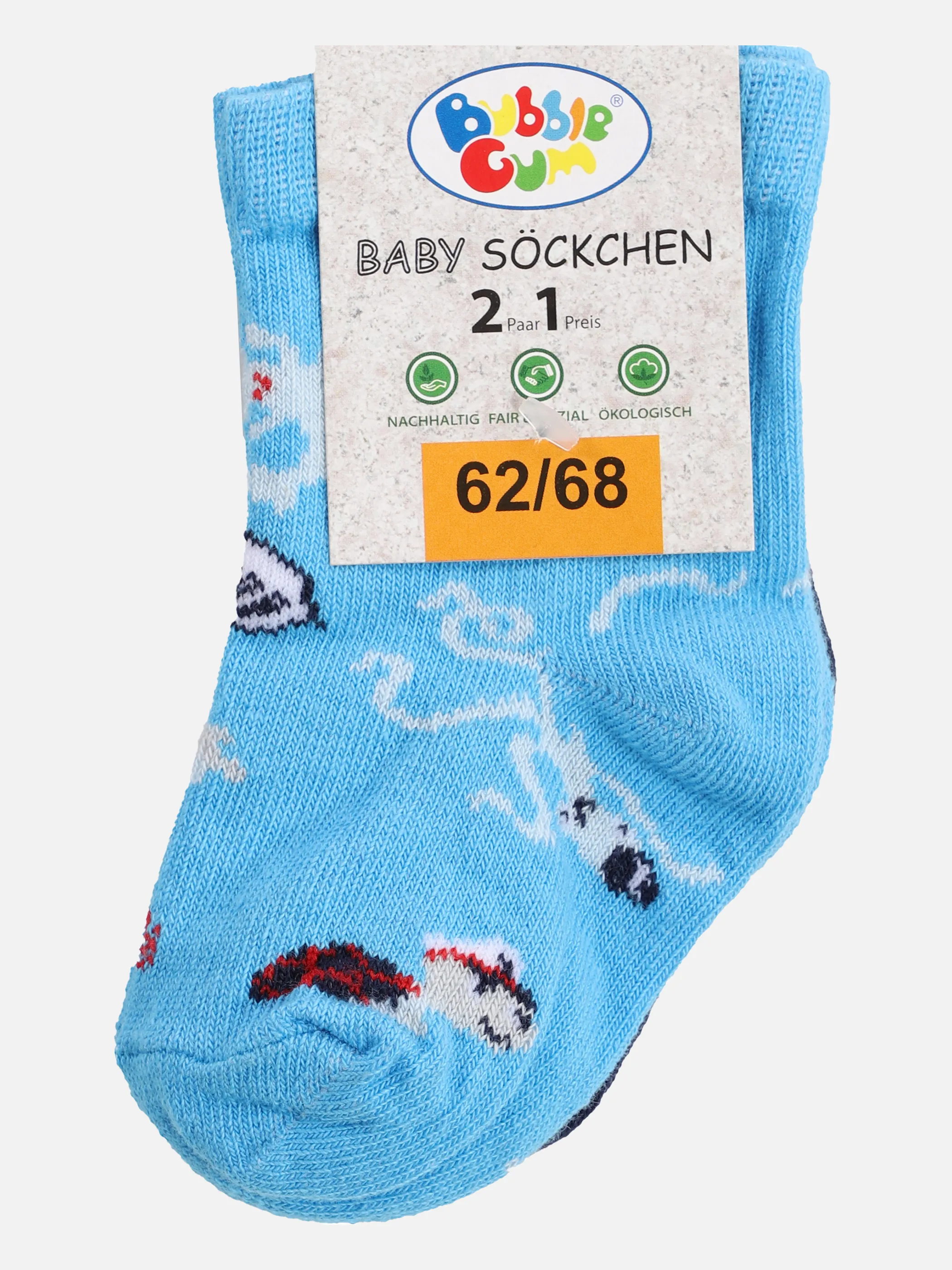 Bubble Gum BB Socken 2er Pack Krake/AOP Blau 865094 BLAU/H. BL 3